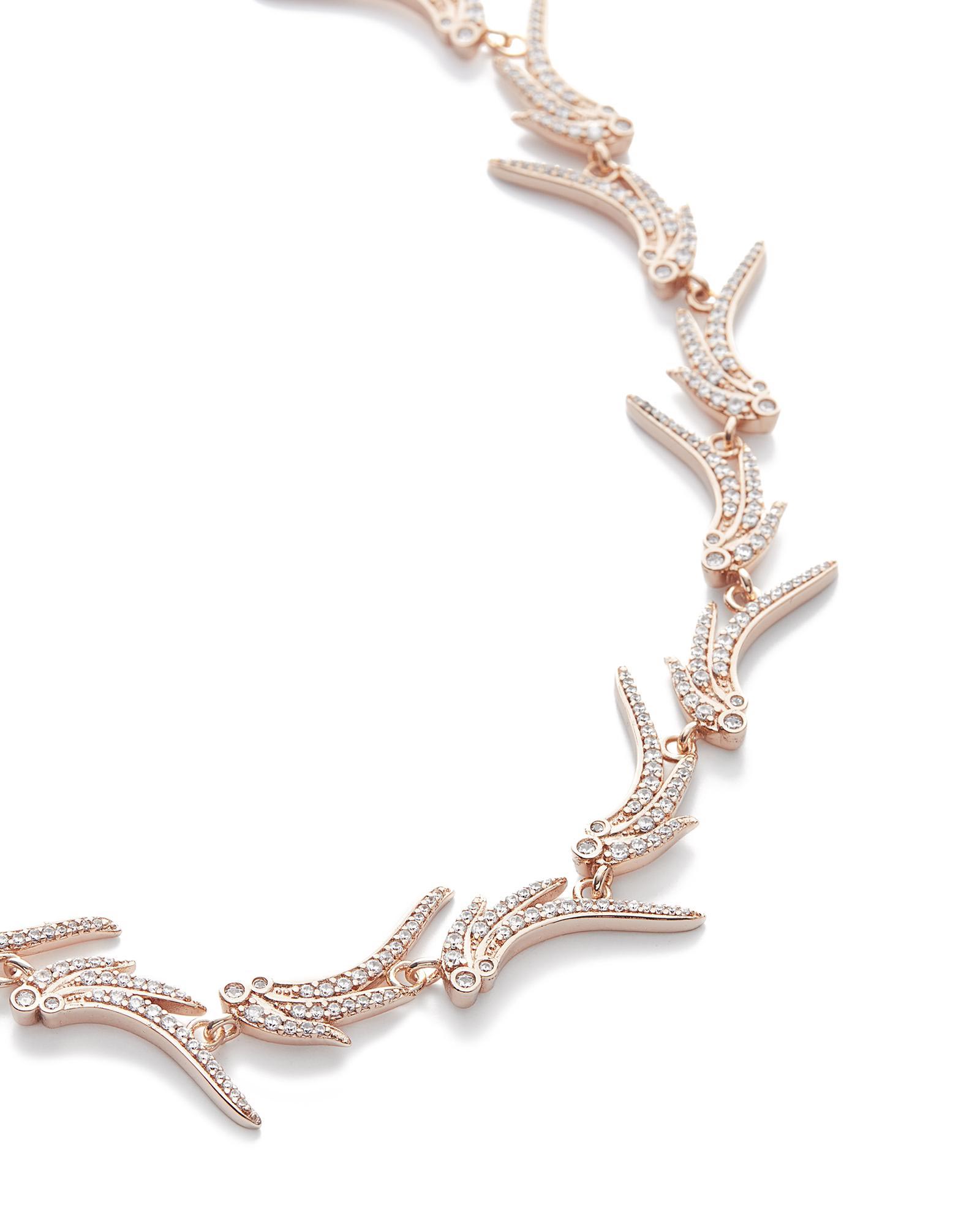 Cleo Choker Necklace in Rose Gold Kendra Scott Jewelry