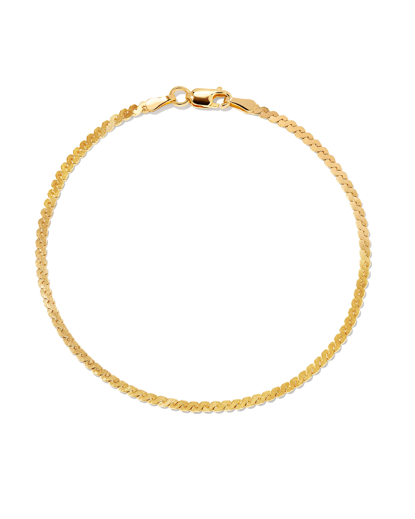 Serpentine Chain Bracelet in 18k Gold Vermeil | Kendra Scott