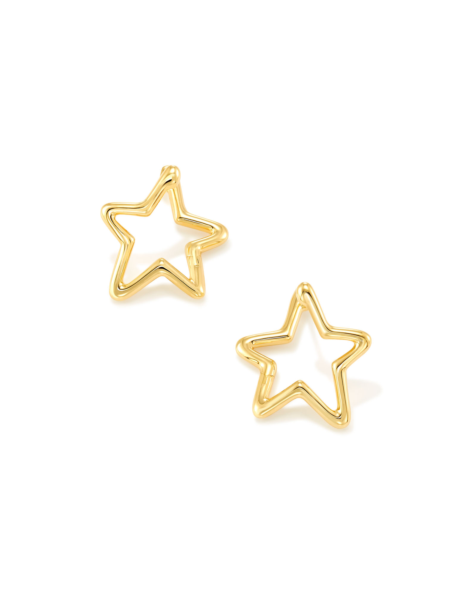 Open Star Hoop Earrings | Kendra Scott