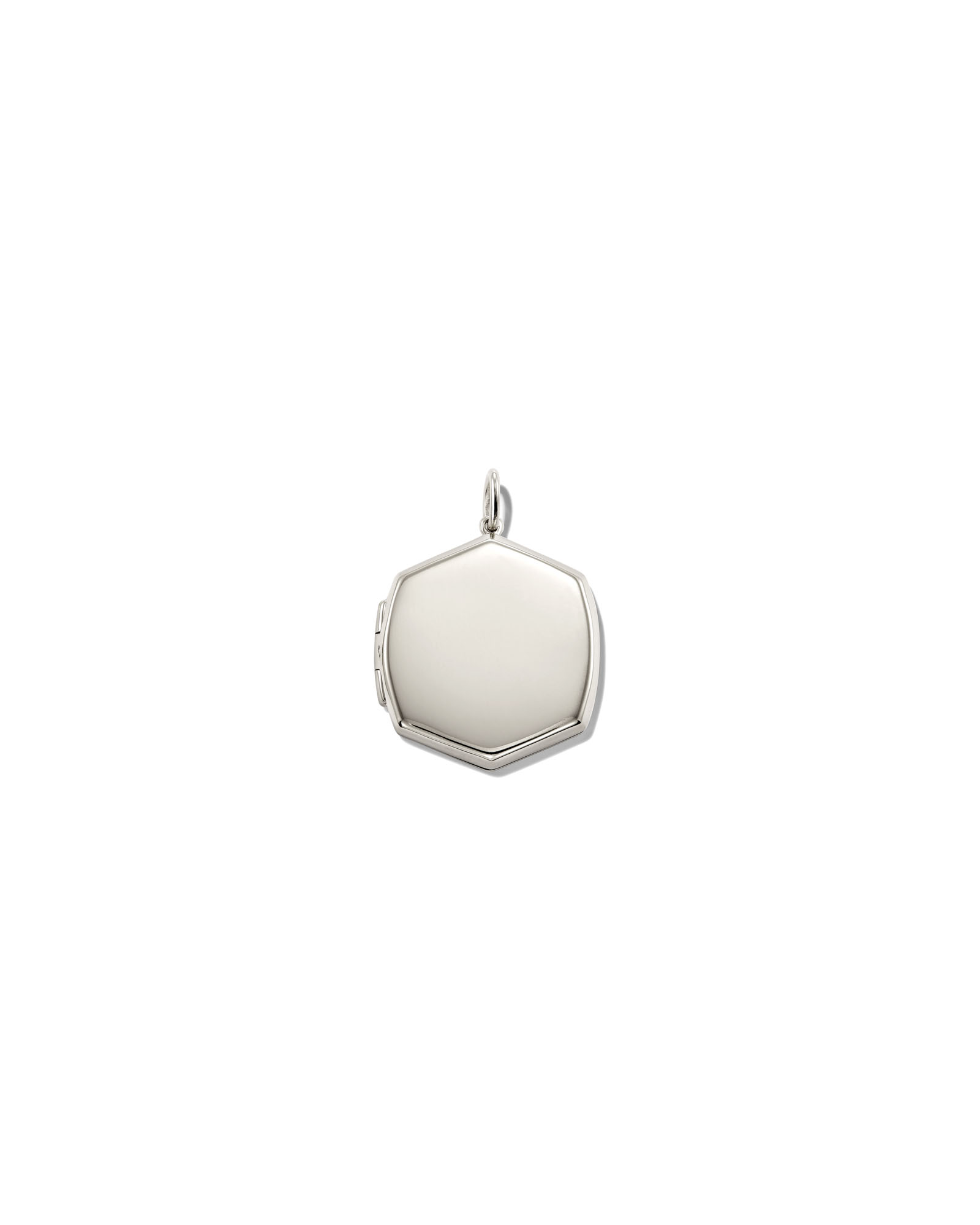 Davis Locket Charm in Sterling Silver 