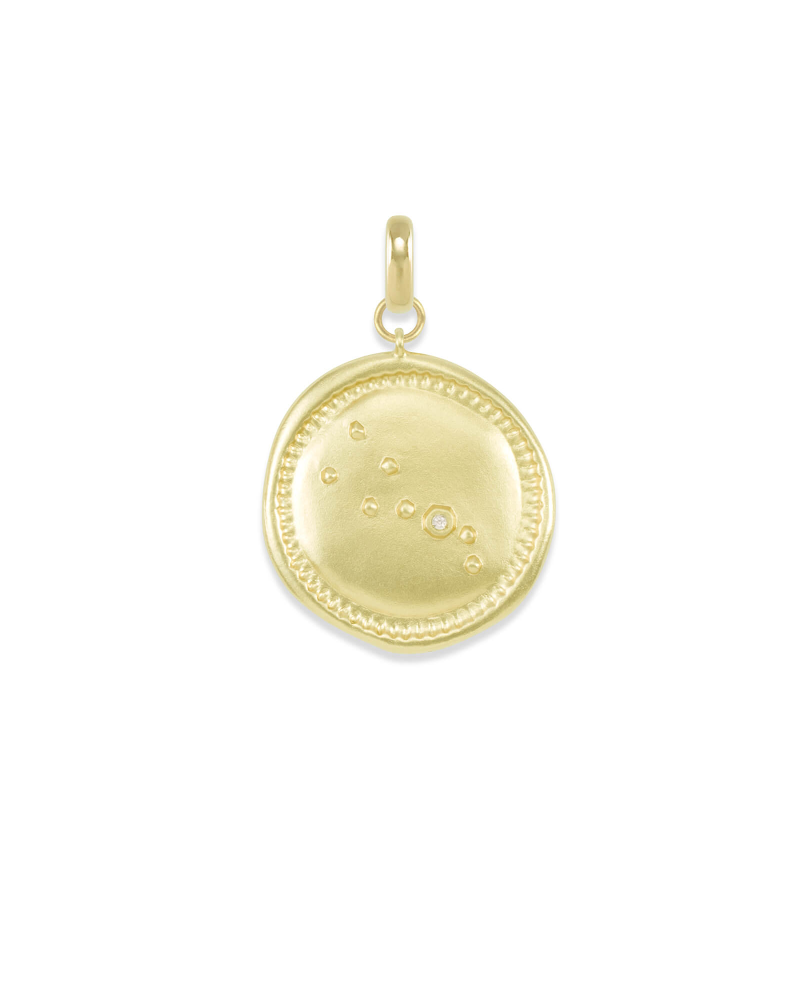 Taurus Coin Charm in Gold | Kendra Scott