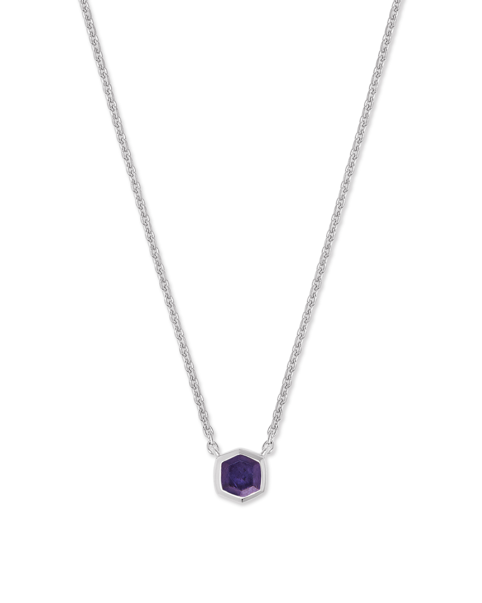 Davie Sterling Silver Pendant Necklace 