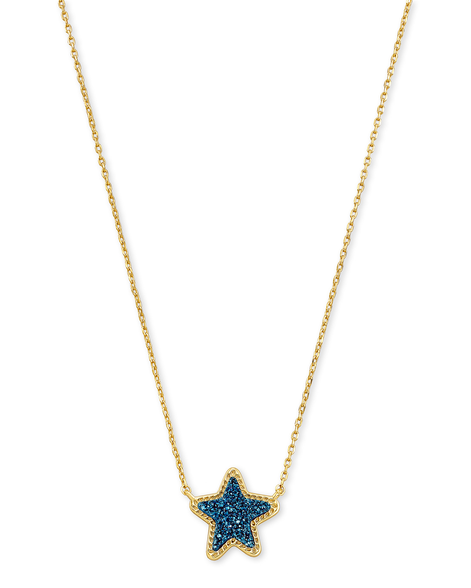 Kendra Scott Carved Jae Star Gold Pendant Necklace in Abalone Shell | The  Summit at Fritz Farm