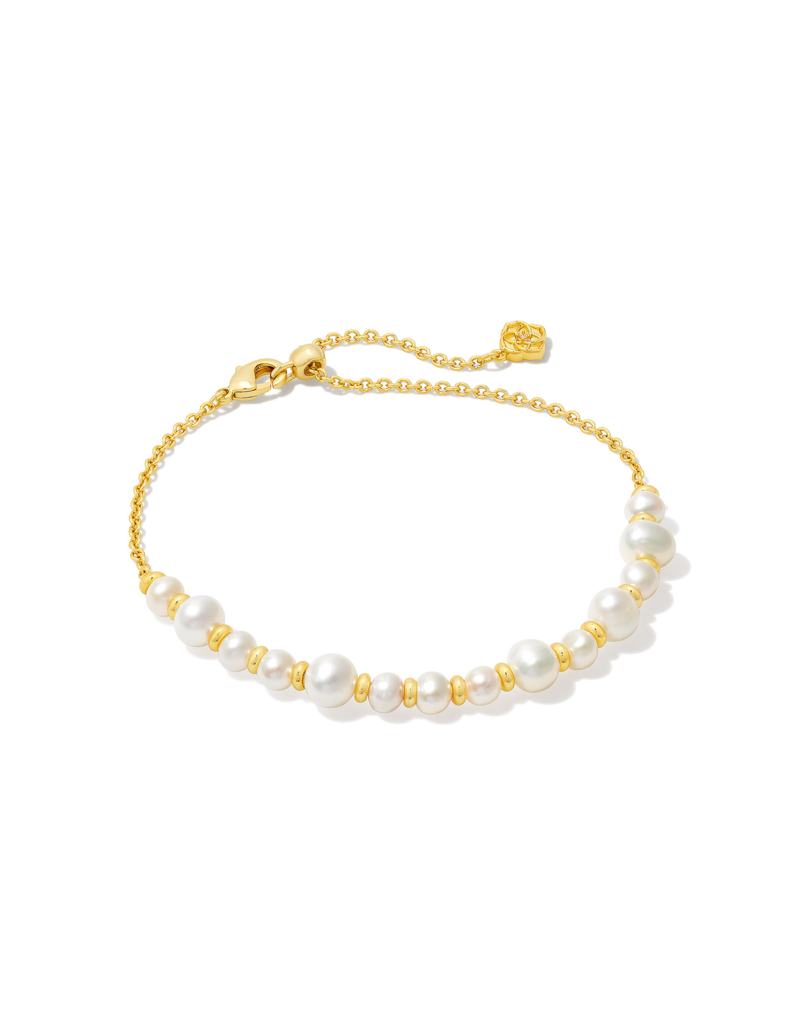 Keshi Pearl Bracelet in 18k Gold Vermeil on Sterling Silver and Pearl |  Jewellery by Monica Vinader