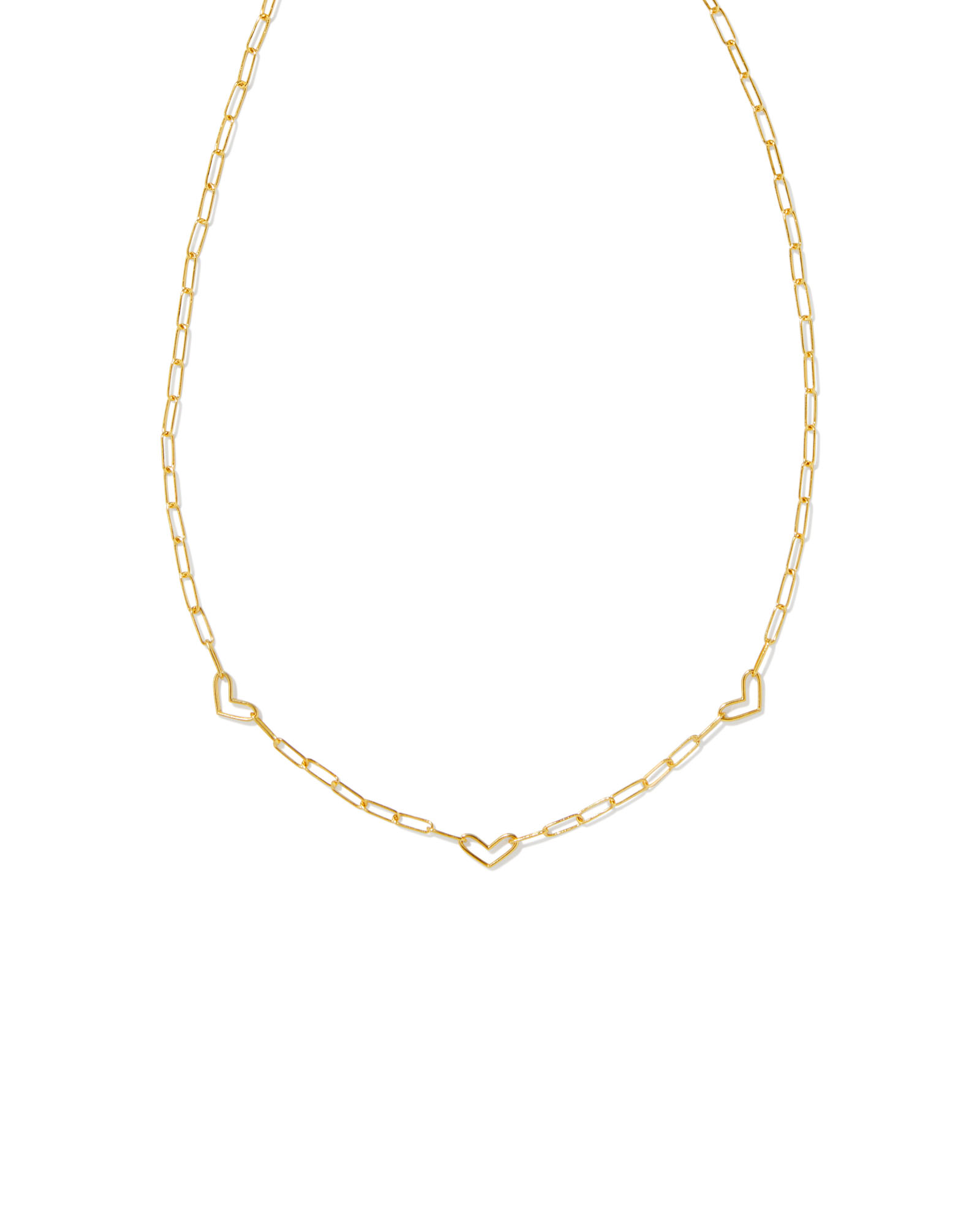 Small Paperclip Chain Necklace in Sterling Silver | Kendra Scott