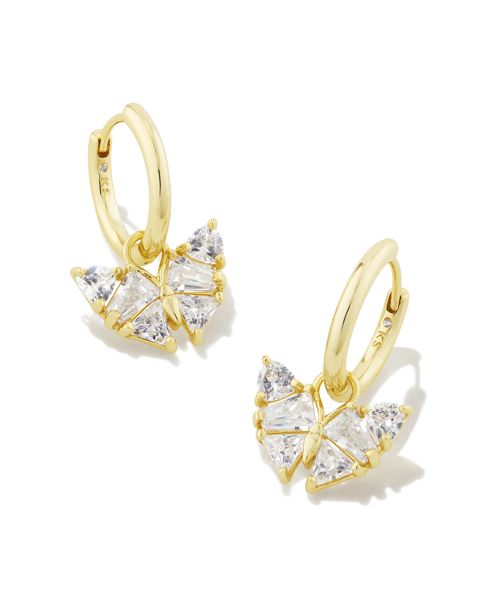 Dual Golden Butterfly Earring – Adore By Priyanka