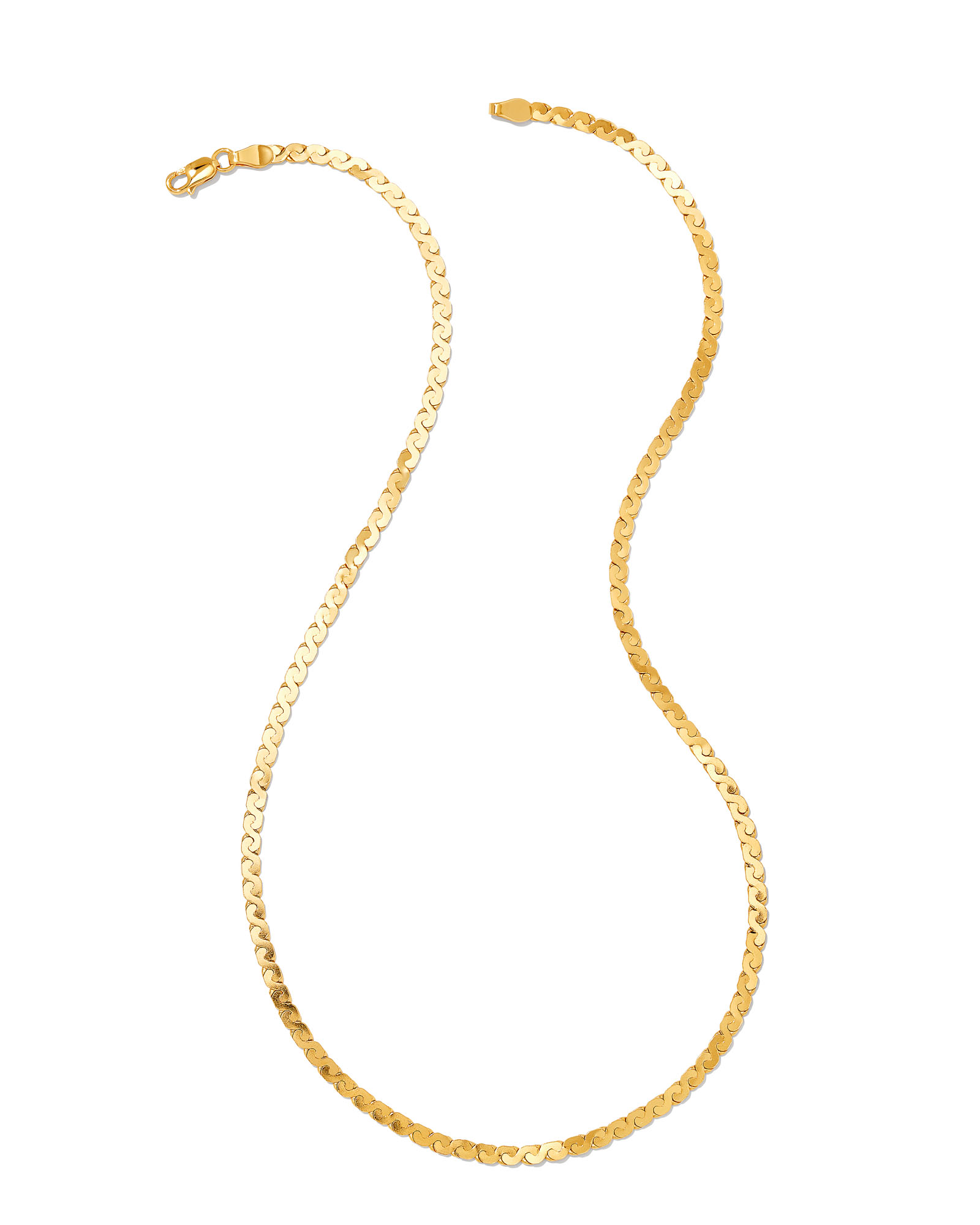 Elegant Serpentine Necklace