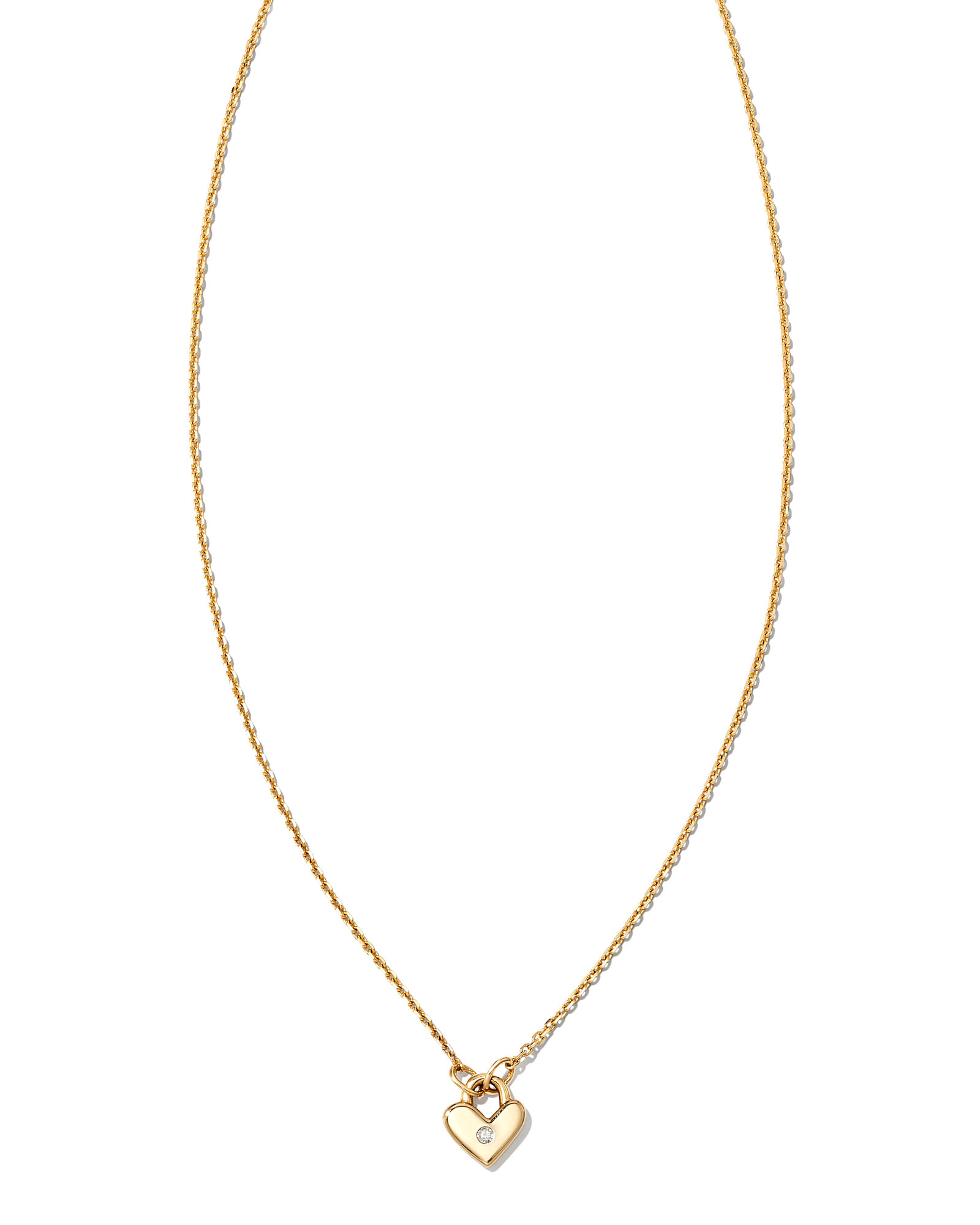 Noble 14k Yellow Gold Horseshoe Short Pendant Necklace in Turquoise | Kendra  Scott
