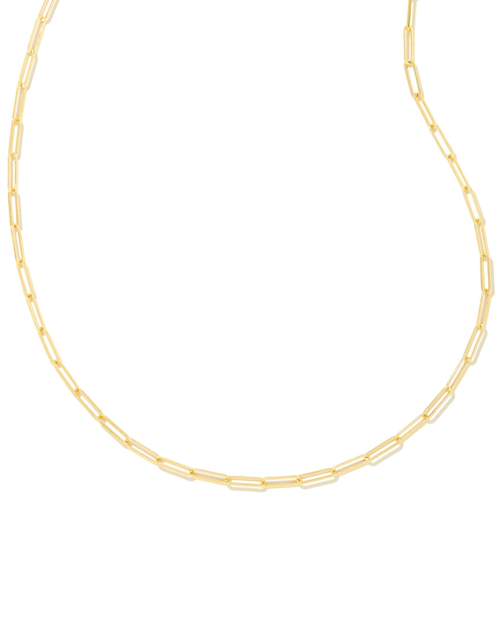 Everyday Paperclip Chain Necklace in Gold | Uncommon James