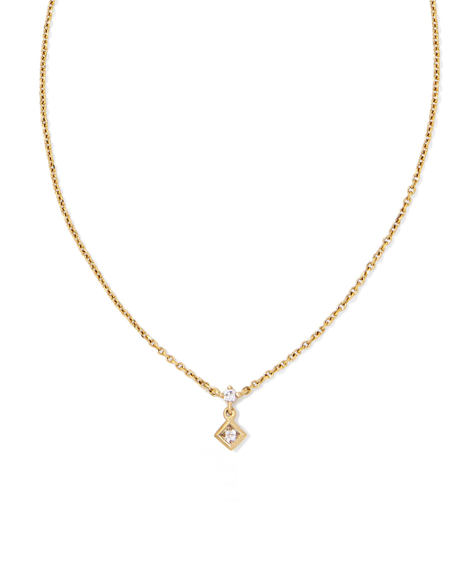 Michelle 14k Yellow Gold Kendra Scott Michelle Necklace Michelle