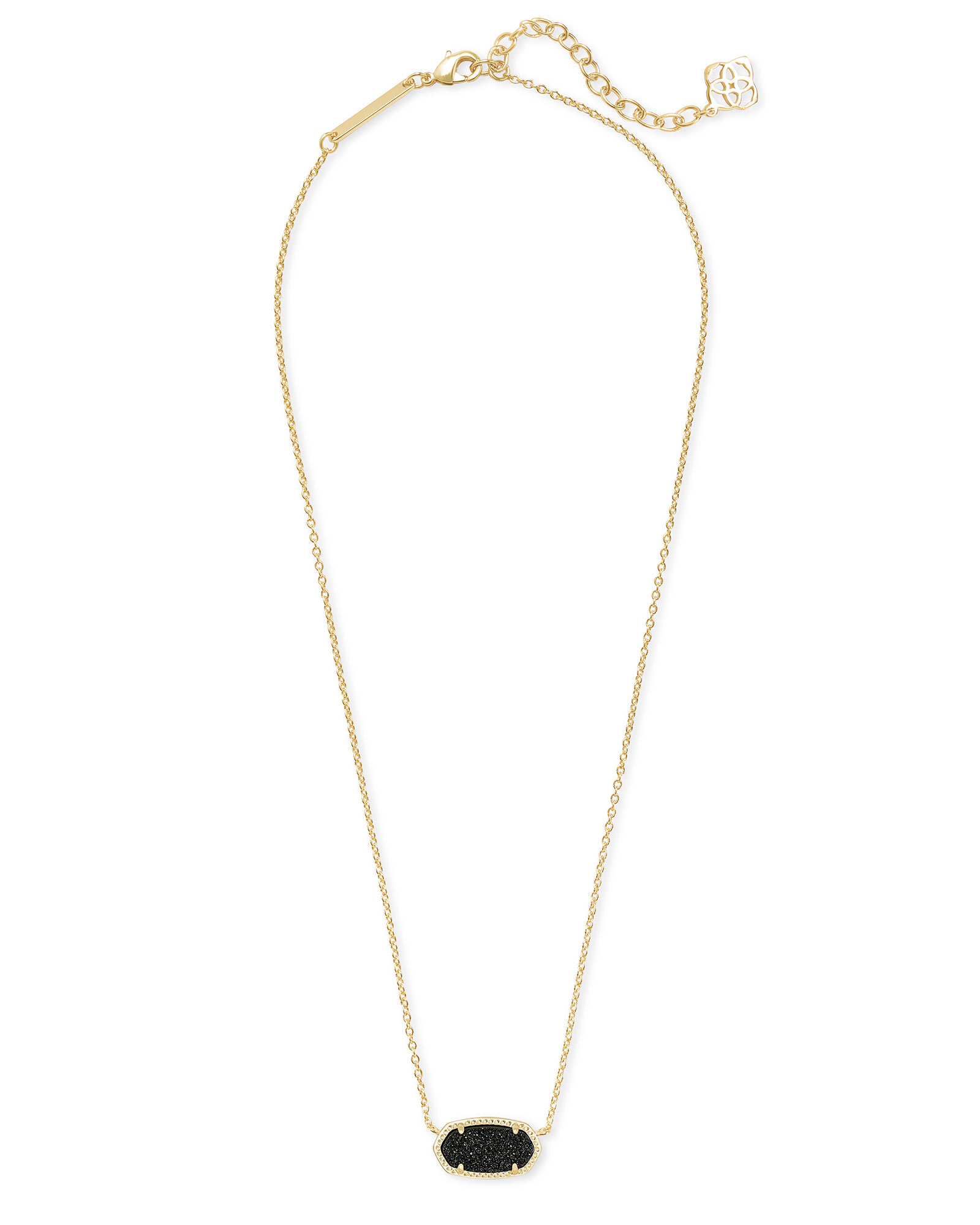 elisa gold pendant necklace