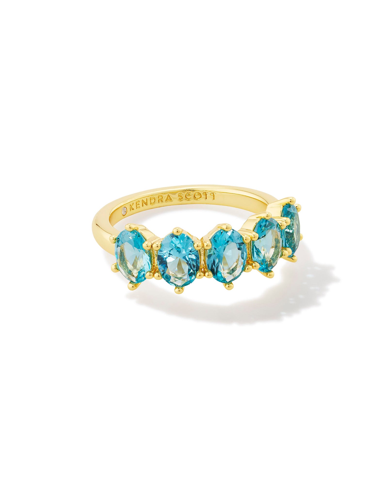 KENDRA SCOTT: CAILIN CRYSTAL BAND RING main image 0