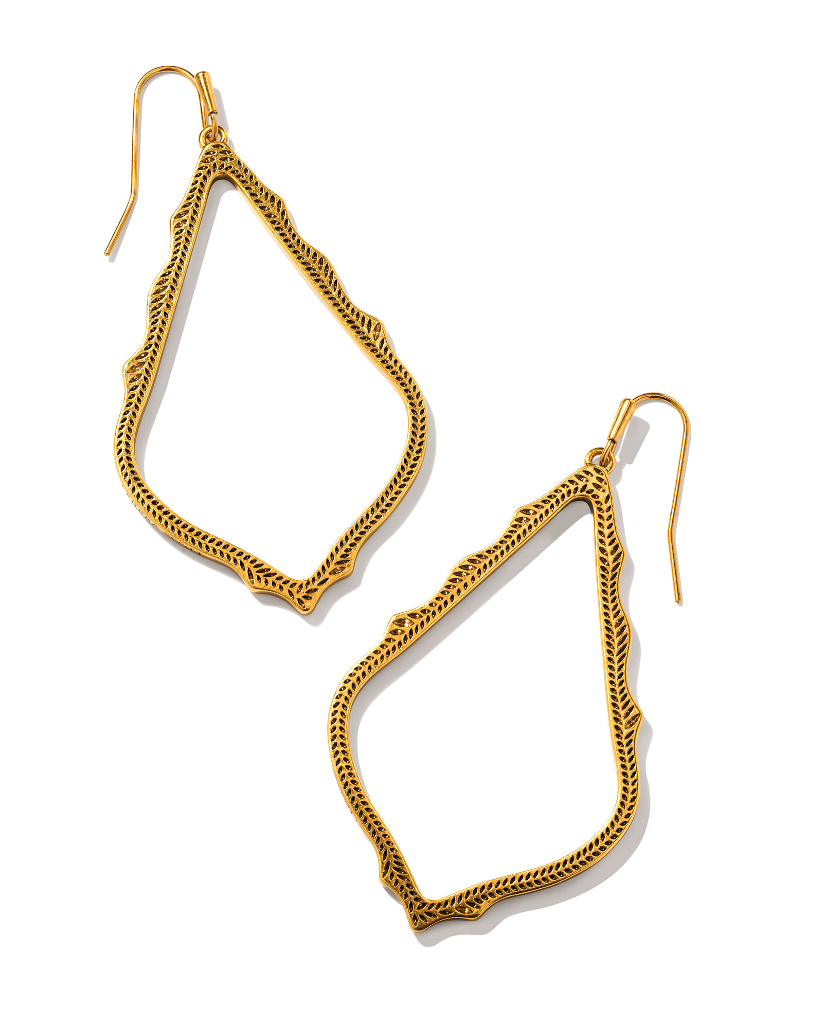 Sophee Drop Earrings in Vintage Gold Sophia Drop Earrings in