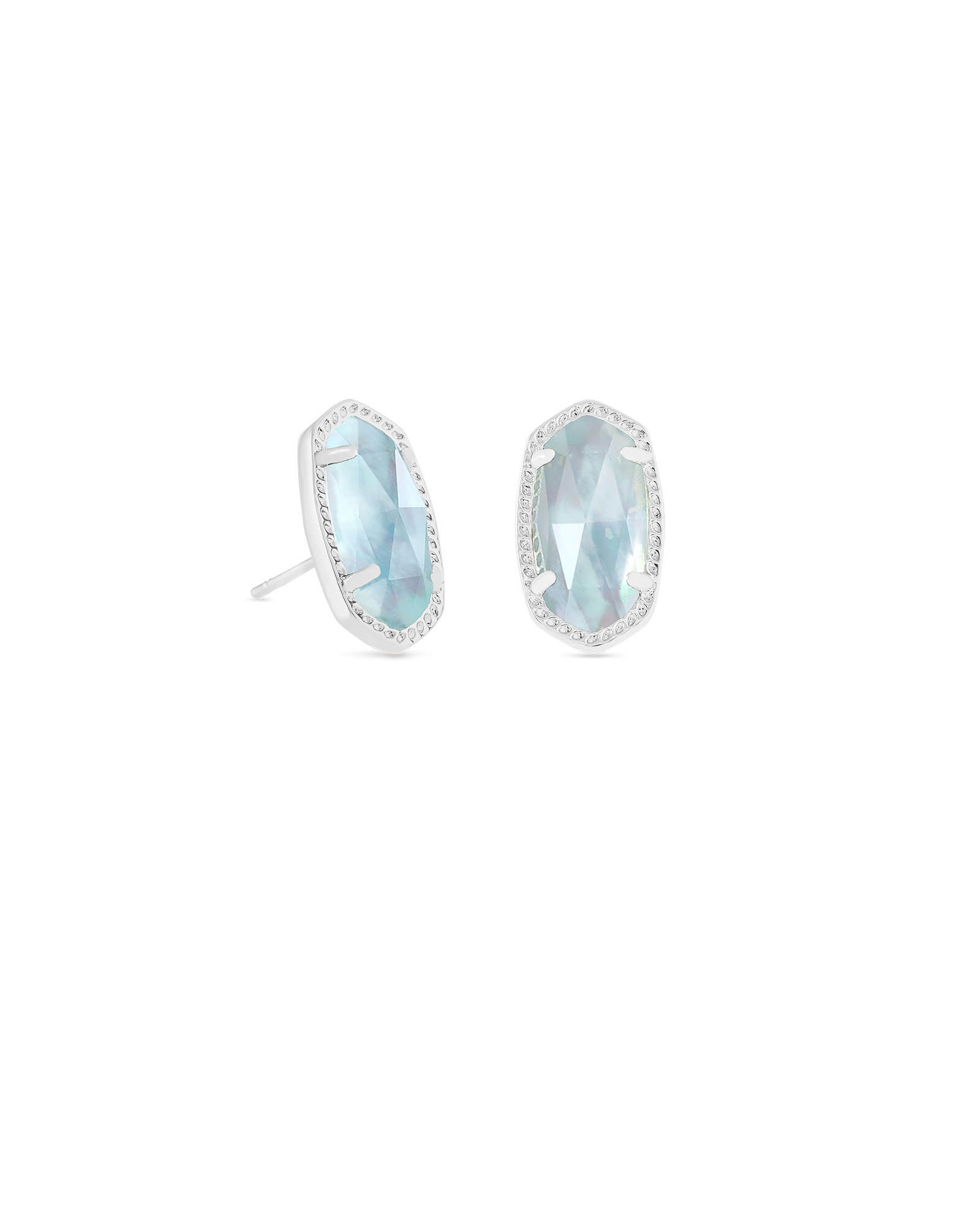 Kendra Scott Mikki Pave Hoop Earrings Gold Green Blue Ombre CZ – The  Twisted Chandelier