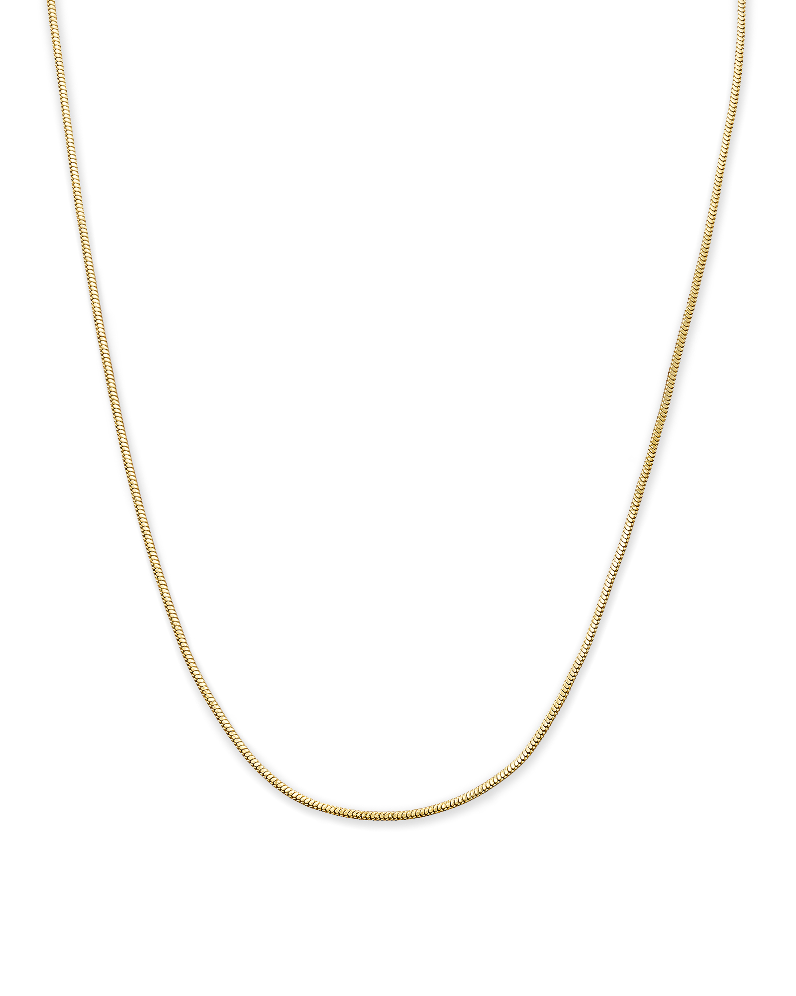 Kendra Scott Sami Herringbone 14K Gold Over Brass Statement Necklace -  Dichroic Glass