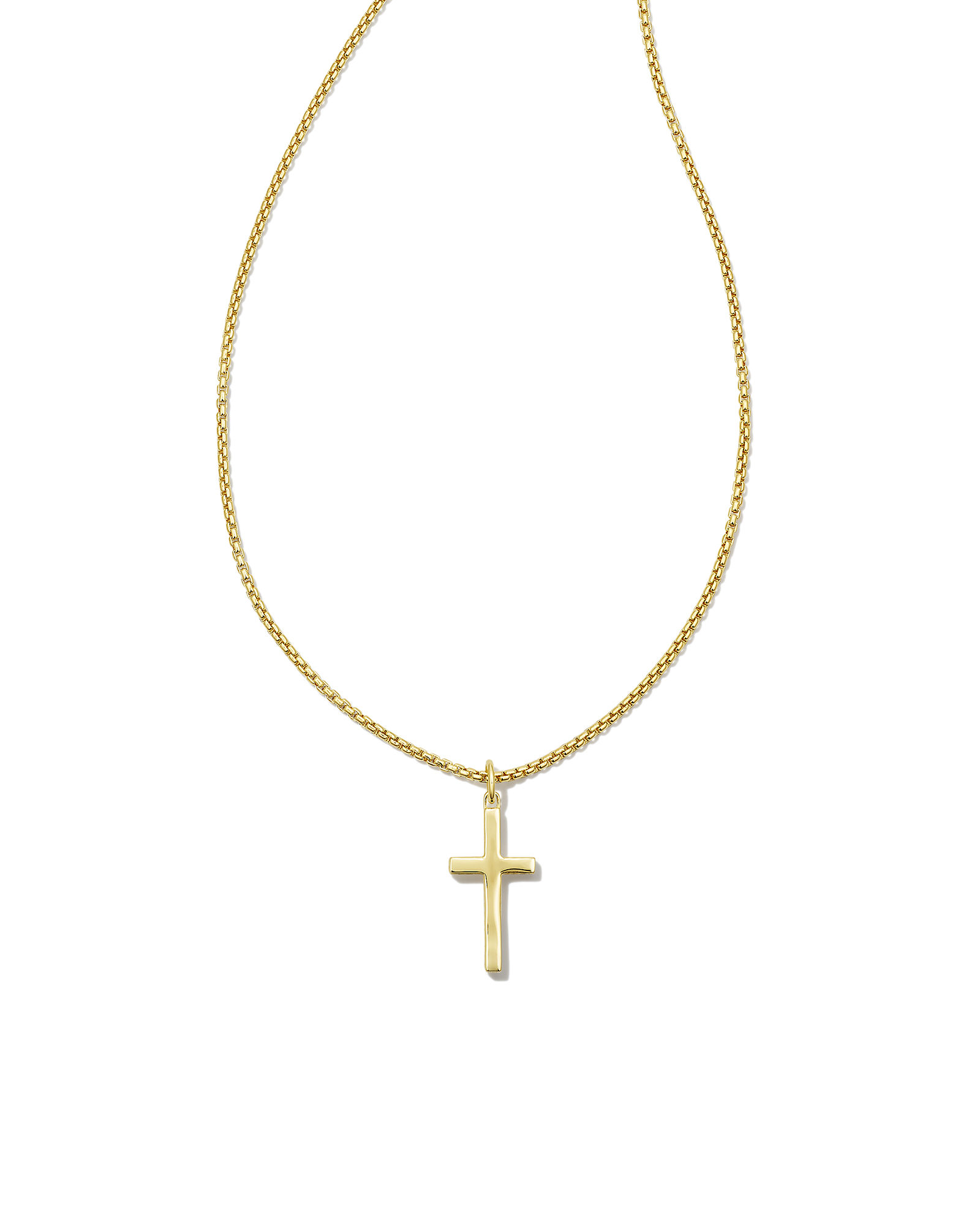 Kendra Scott - Jada Cross Pendant Necklace in Gold at Nordstrom