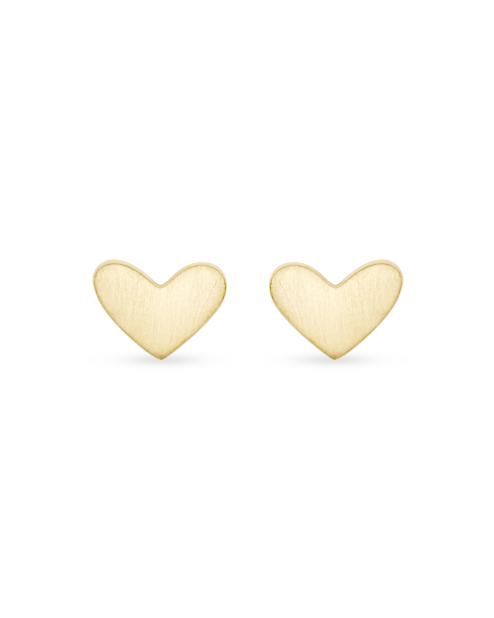 Ari Heart Stud Earrings In 18k Gold Vermeil Kendra Scott