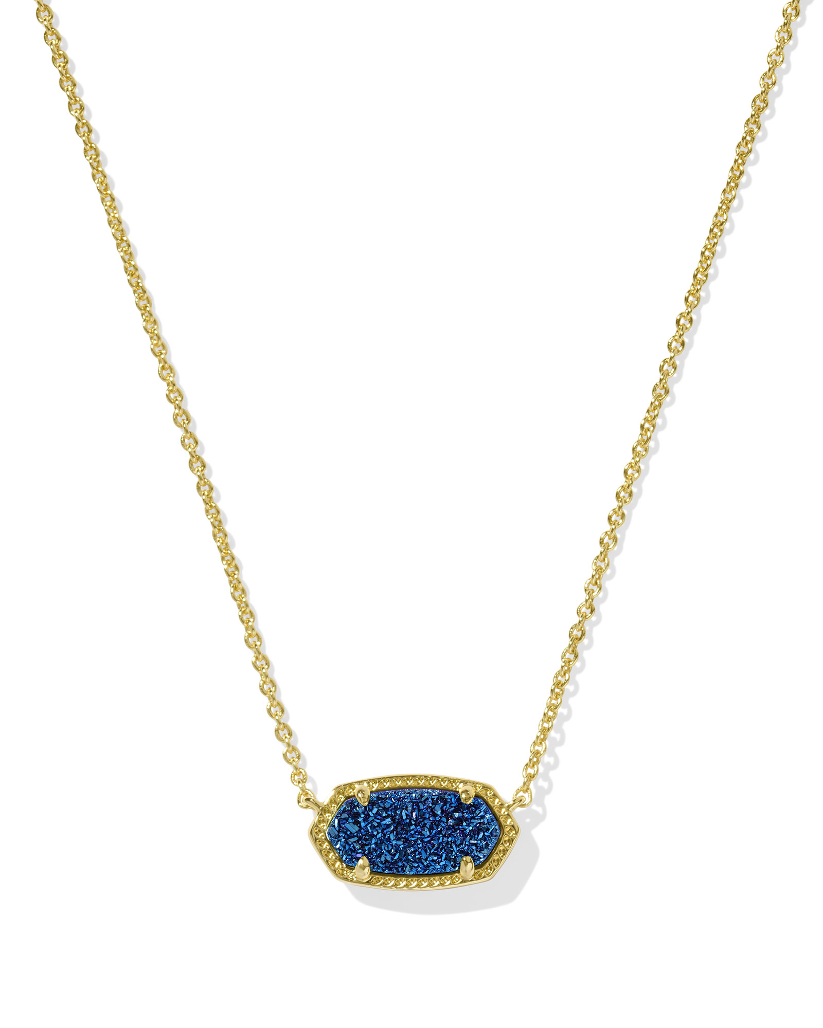 Kendra Scott Elisa Necklace Iridescent Drusy Kendra Scott Druzy