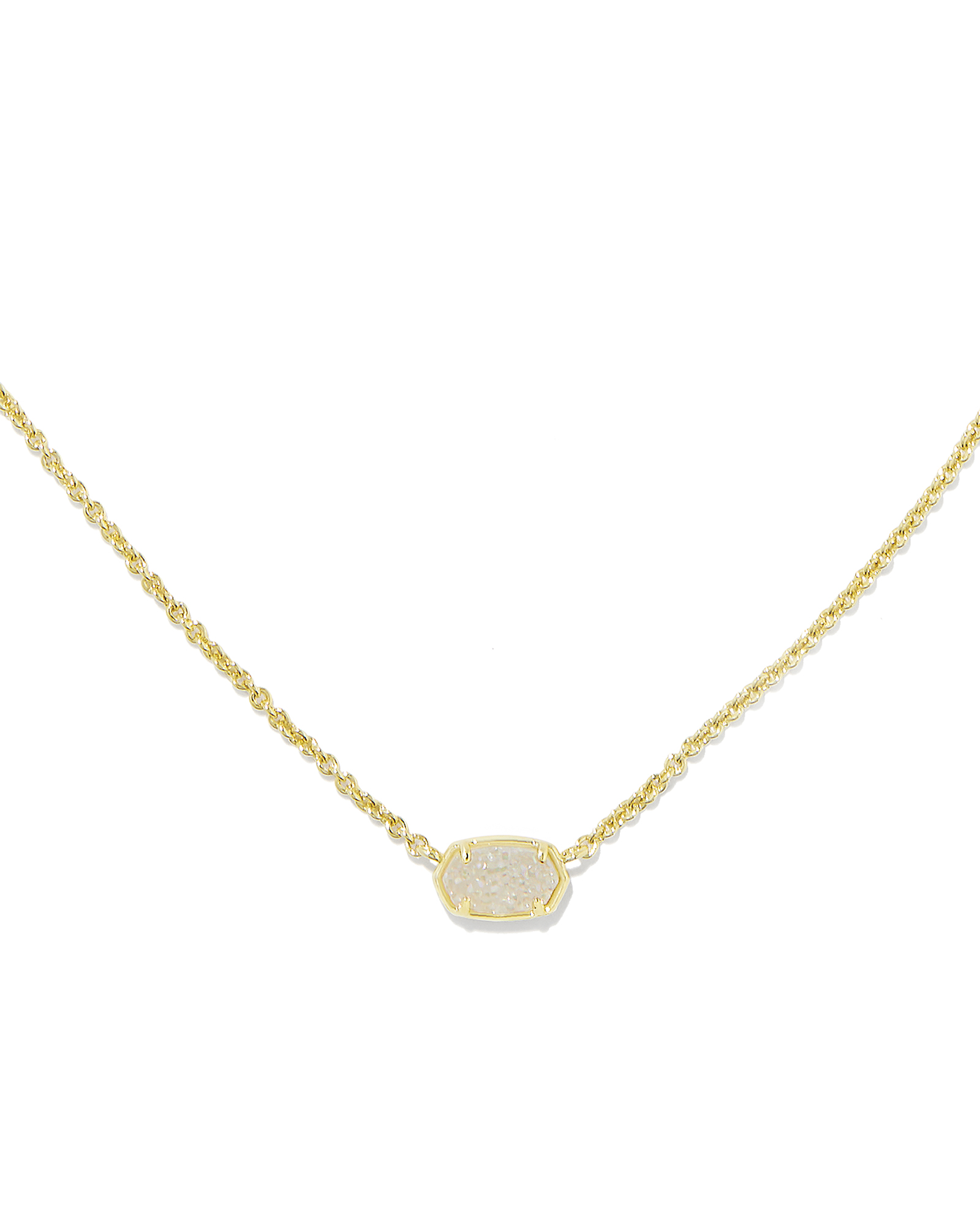 Kendra Scott Mom 14k Yellow Gold Pendant Necklace in White Diamonds | The  Summit at Fritz Farm