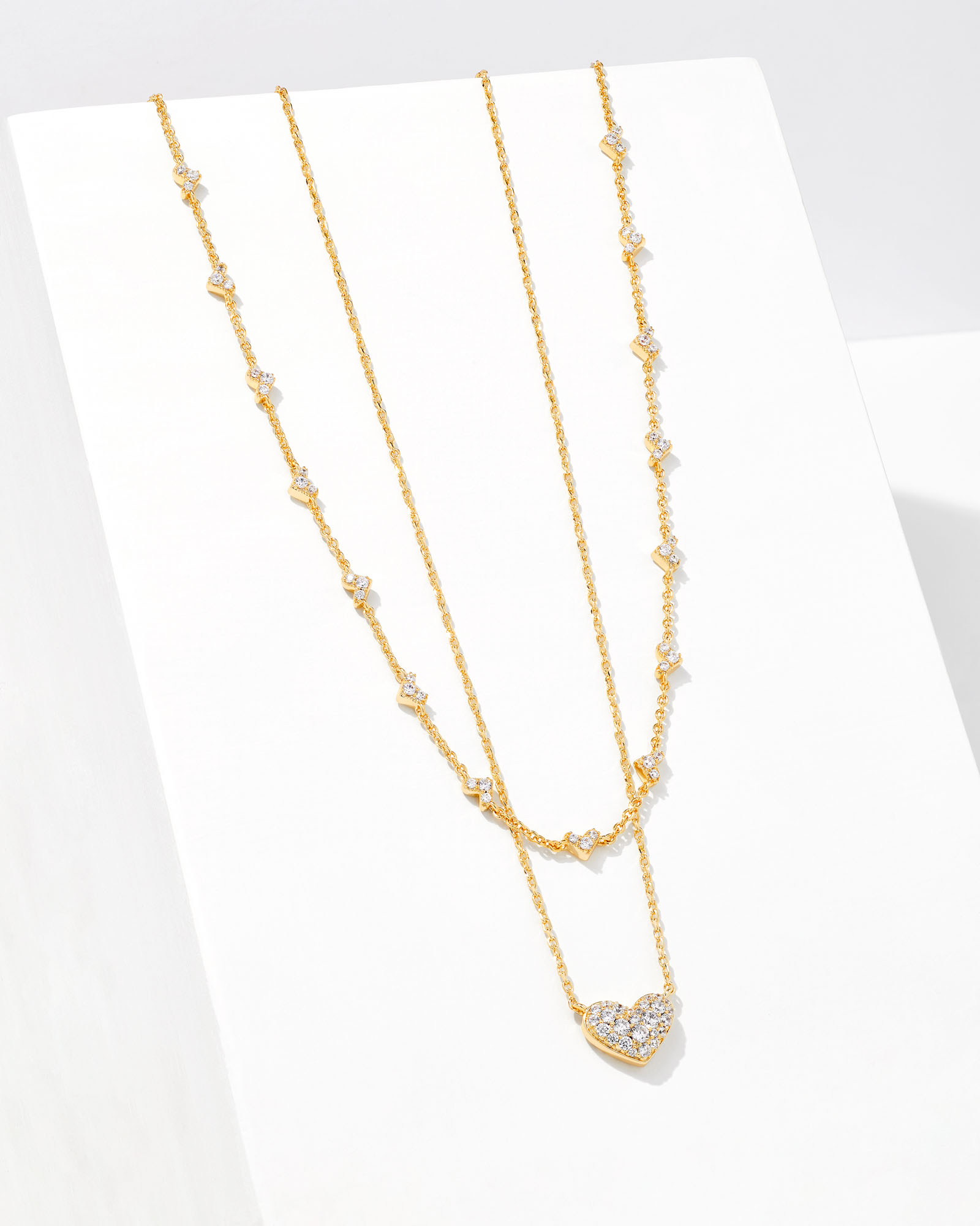 Kendra Scott Dira Coin Necklace Layering Set in Gold
