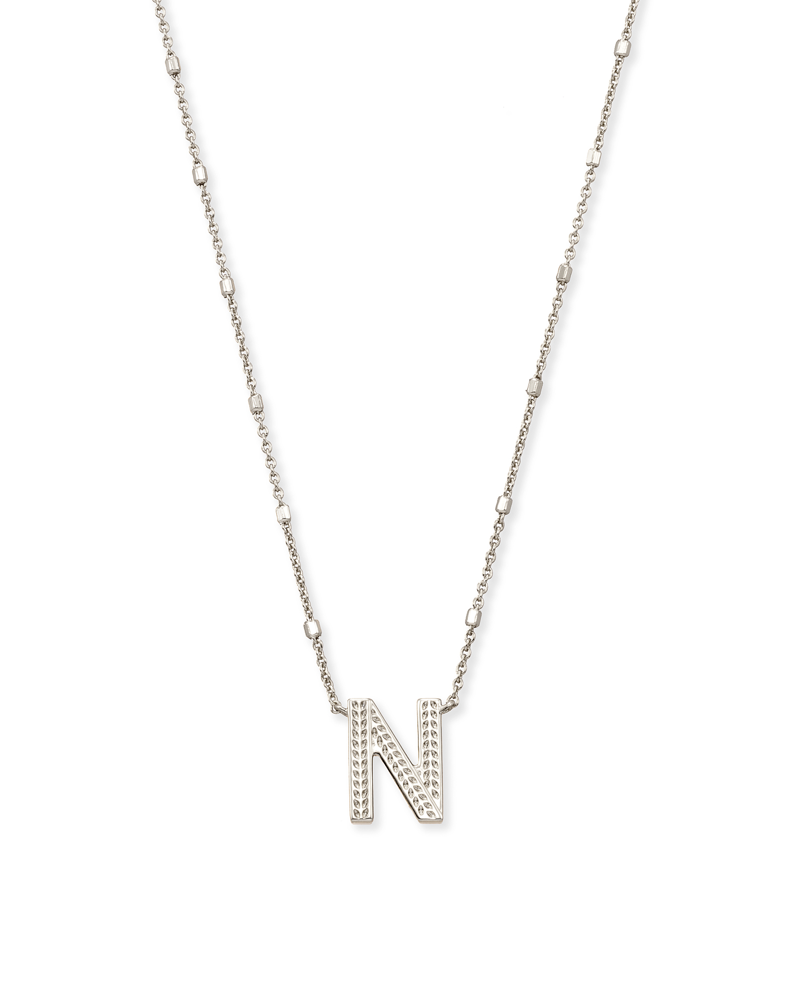Cursive Script Initial N Letter Necklace Monogram Letter N Name Letter  Necklace For Personal Gifts Jewelry - Necklace - AliExpress