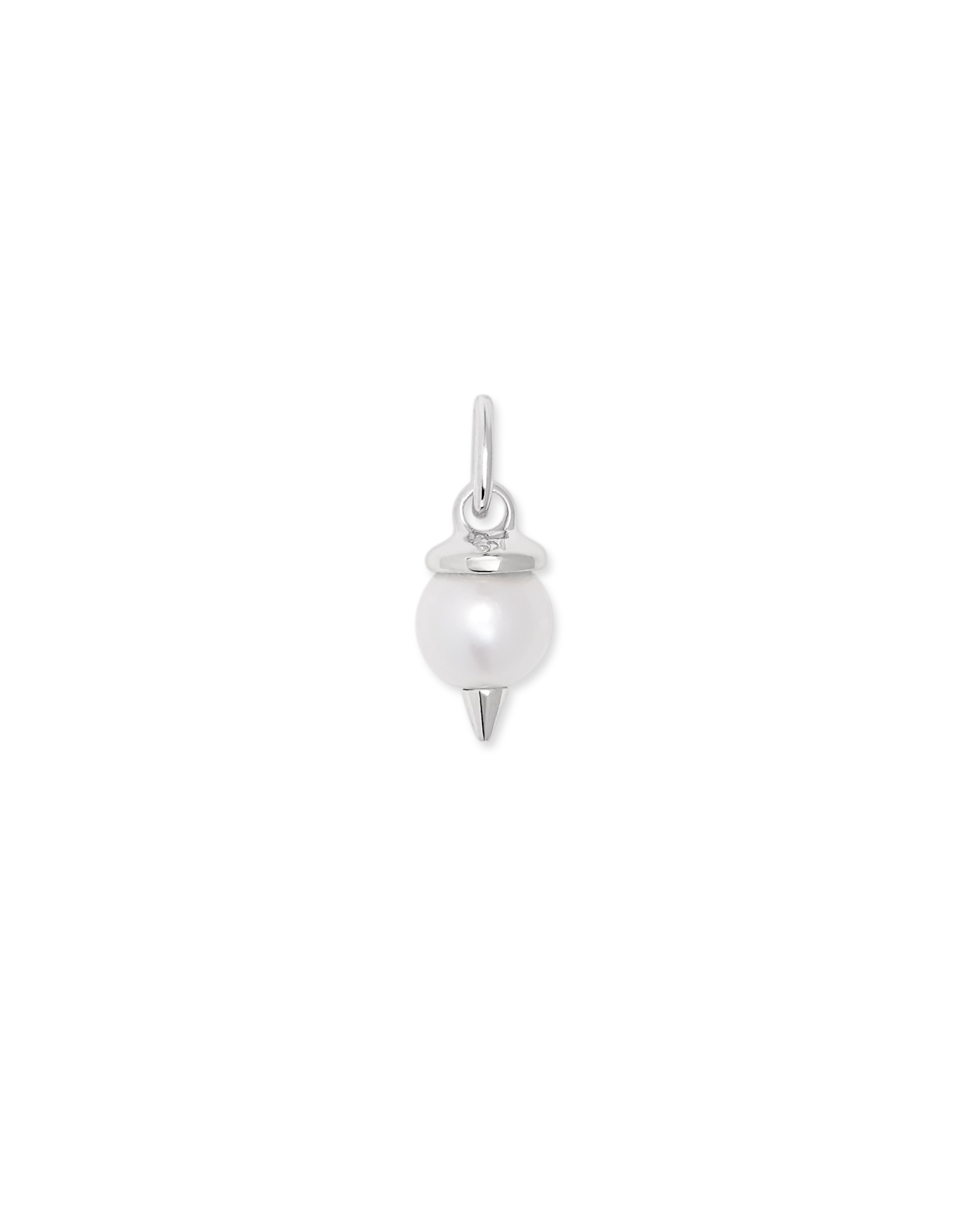 Pearl Charm in Sterling Silver