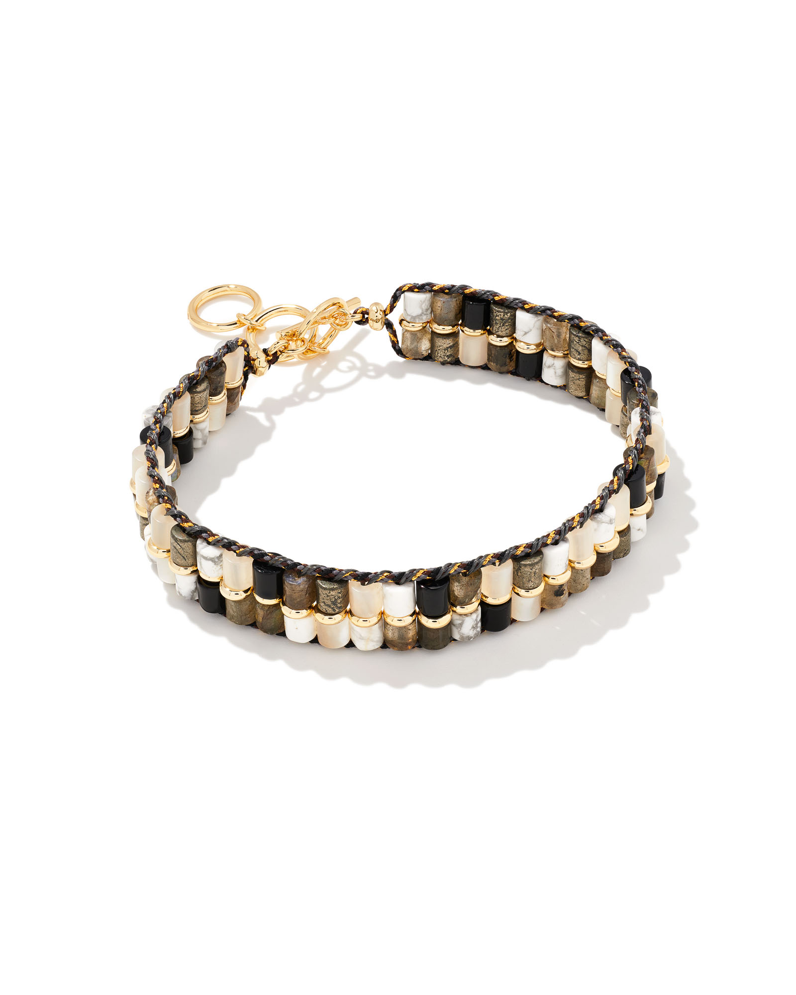 Bree Gold Beaded Bracelet in Neutral Mix | Kendra Scott