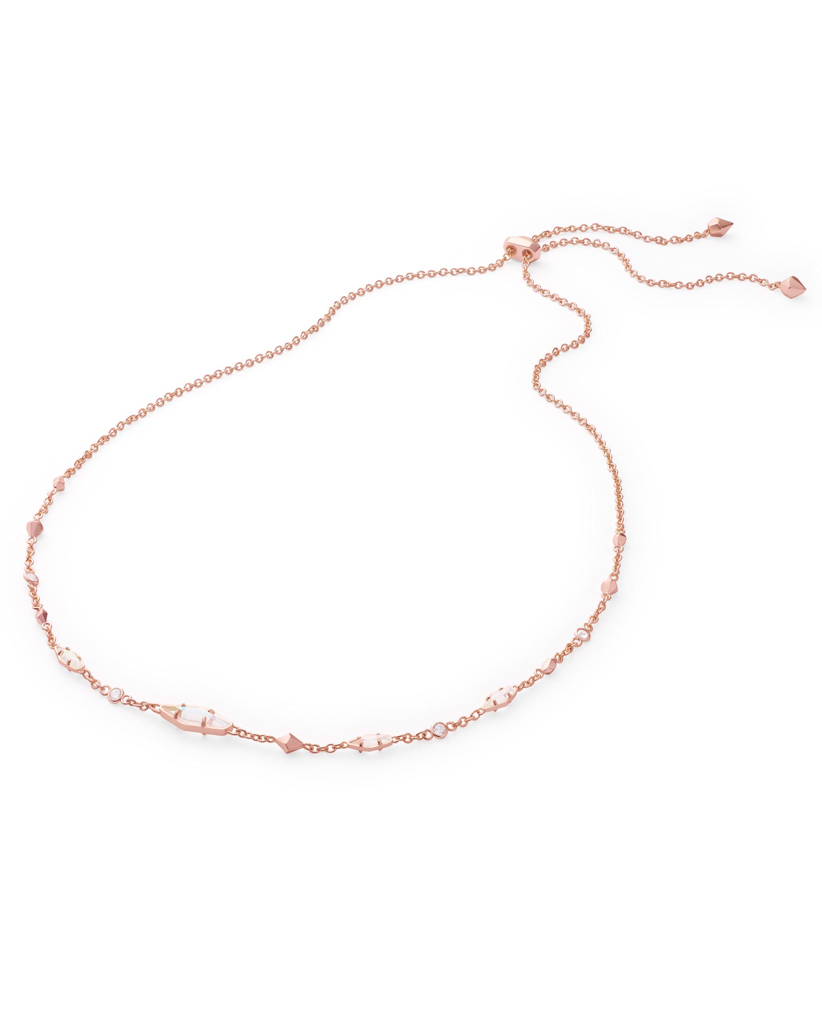 Debra Rose Gold Choker Necklace in Iridescent | Kendra Scott