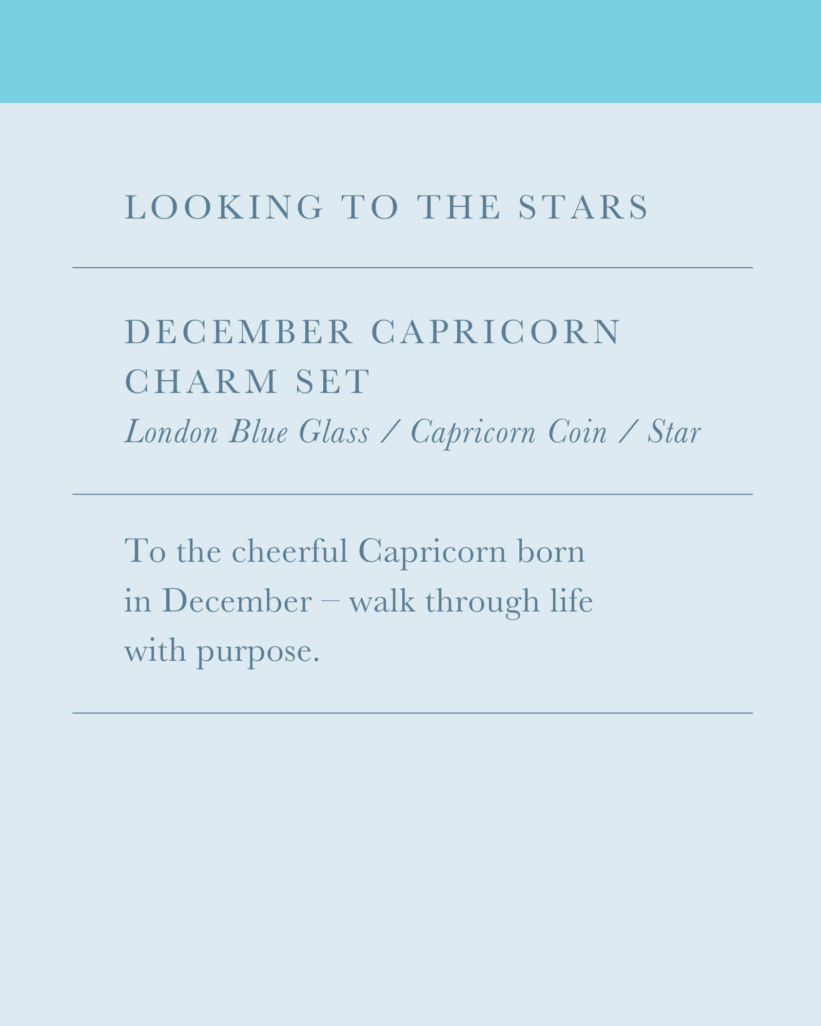 December Capricorn Charm Necklace Set in Silver | Kendra Scott