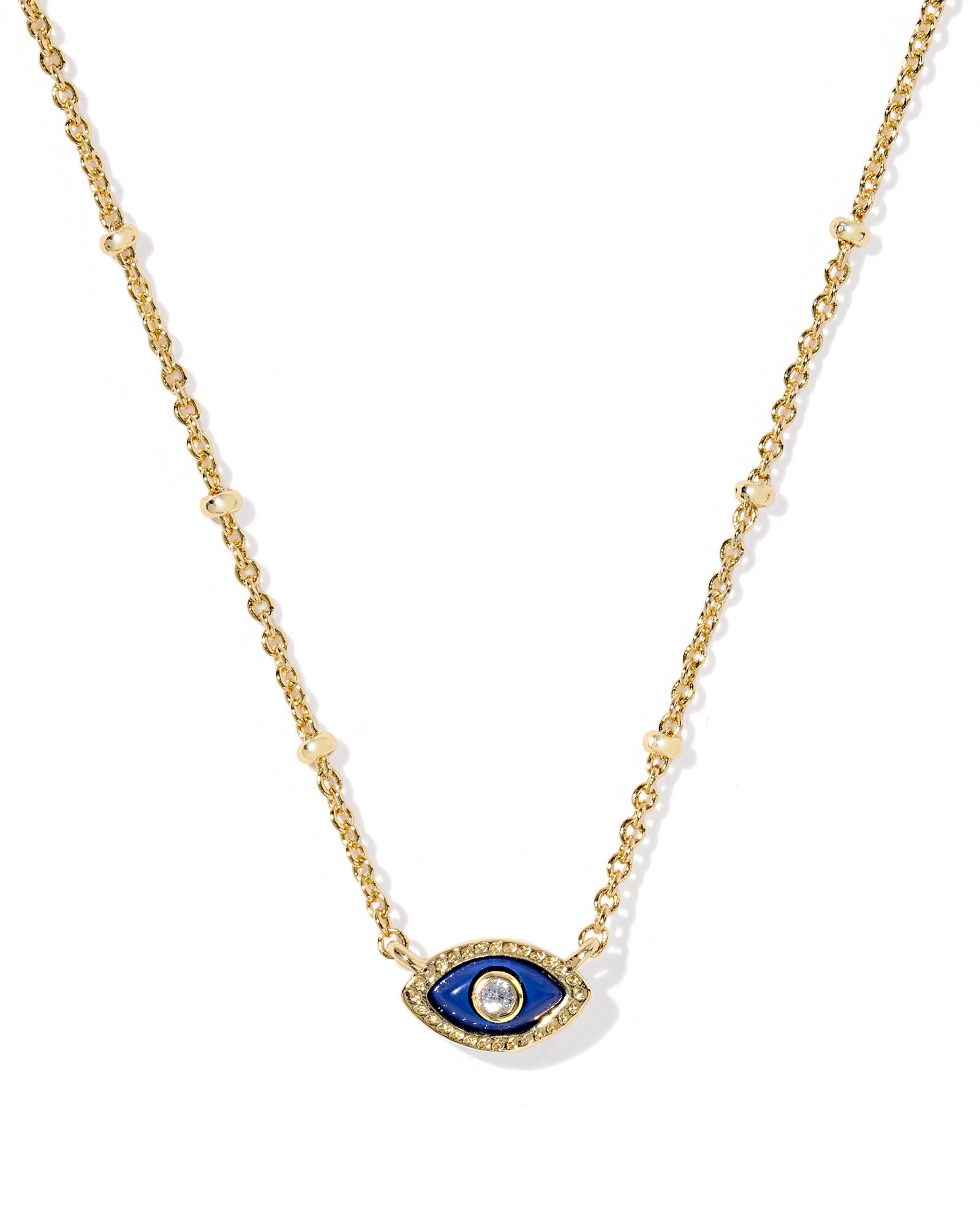 Mini Eye Gold Short Pendant Necklace | Kendra Scott