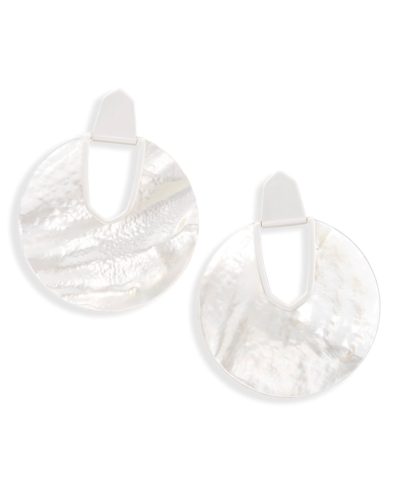 Diane Statement Earrings in Ivory Pearl Kendra Scott