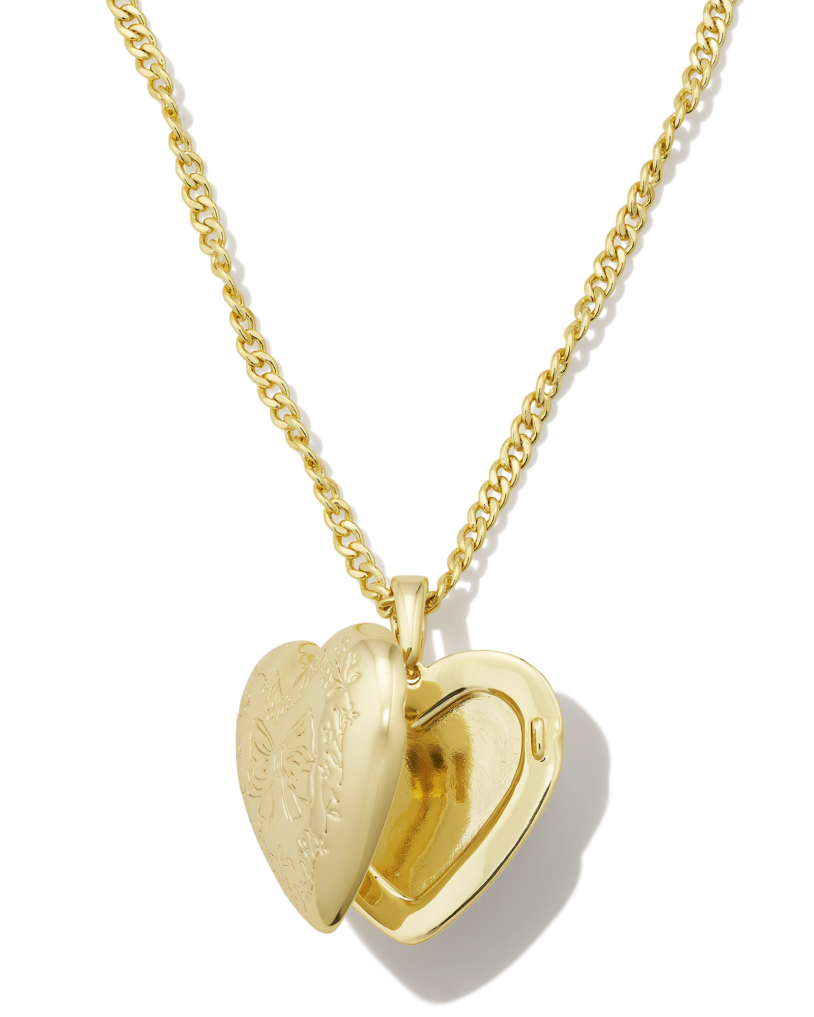 Kendra Scott x LoveShackFancy Locket Necklace in Gold | Kendra Scott