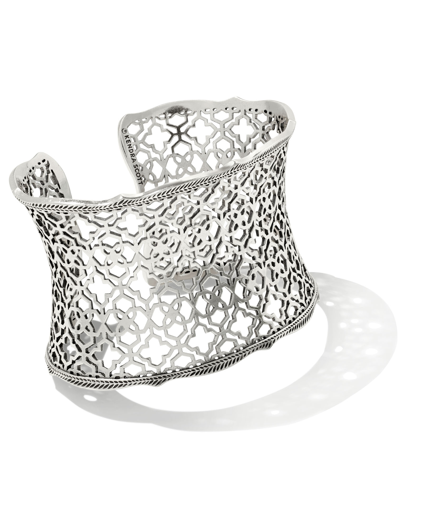 Vintage silver shop cuff bracelet