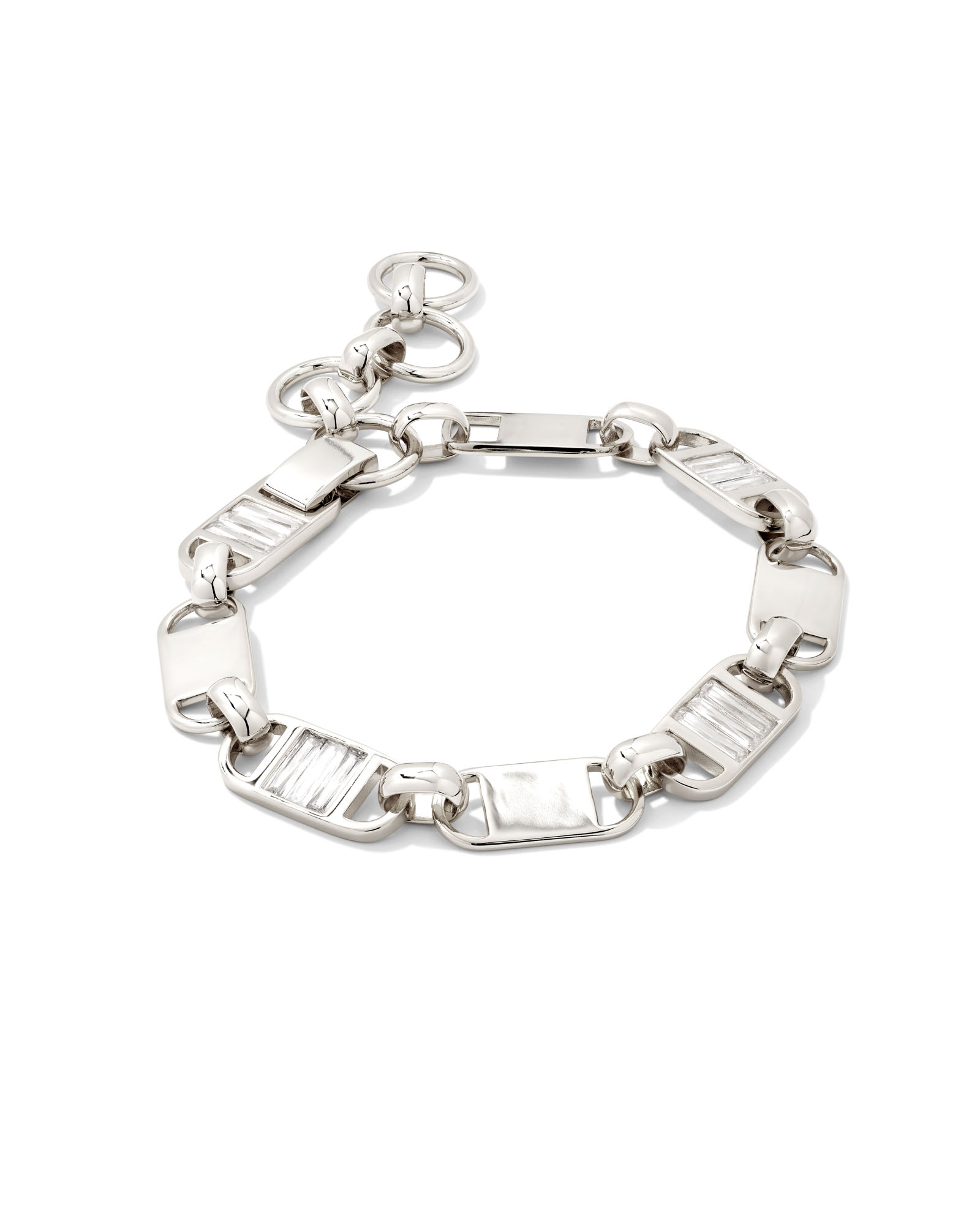 Herringbone Chain Bracelet in Sterling Silver | Kendra Scott