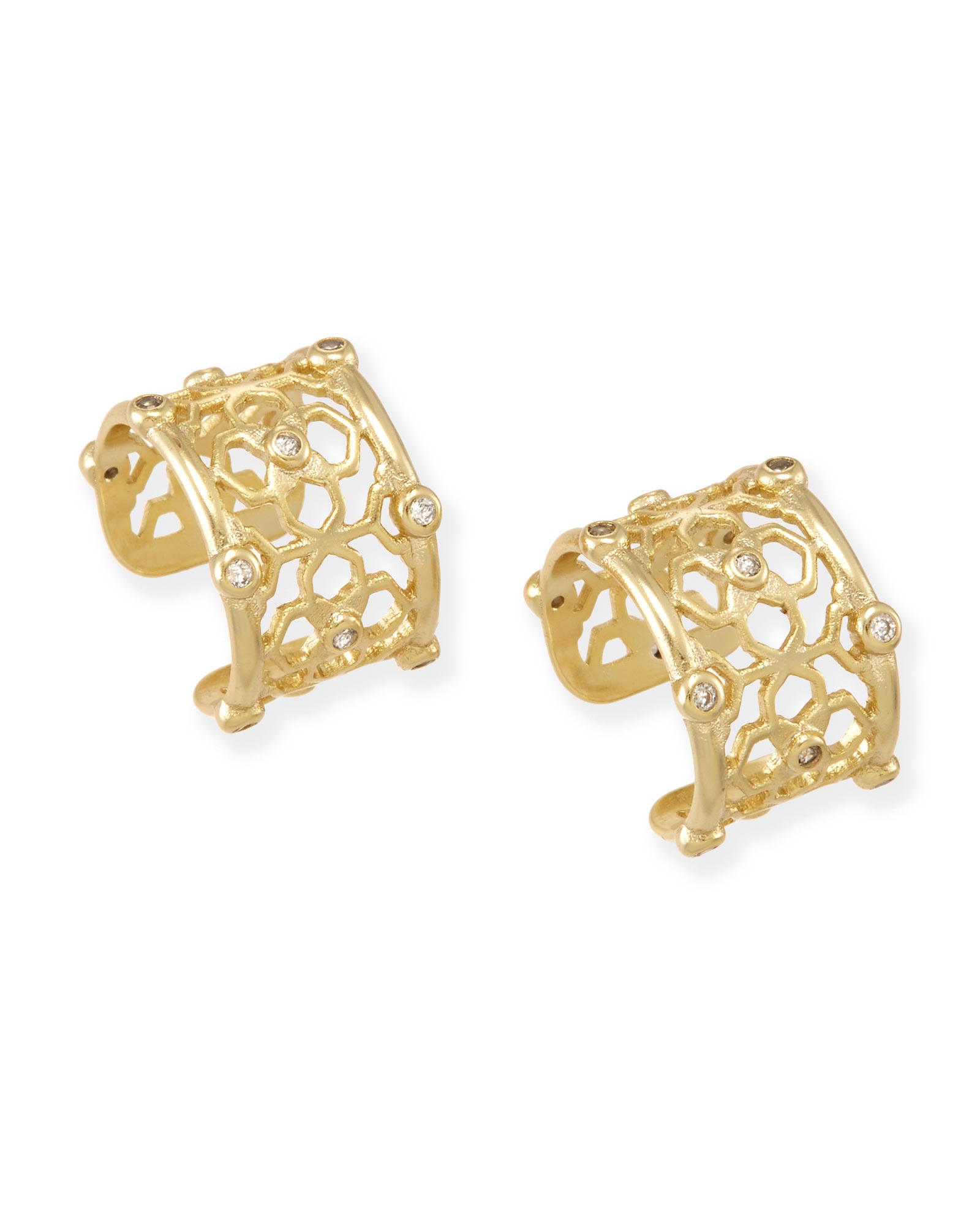 Caley Gold Ear Cuffs Ear Crawler Earrings Kendra Scott