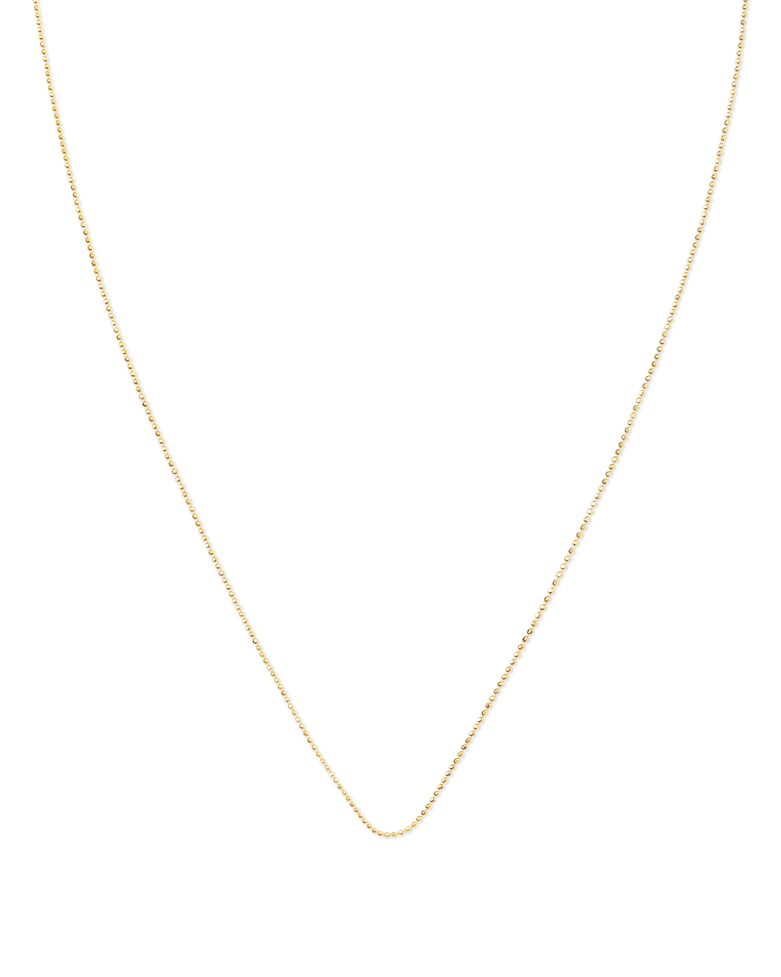 22 Inch Ball Chain Necklace in 18k Gold Vermeil | Kendra Scott