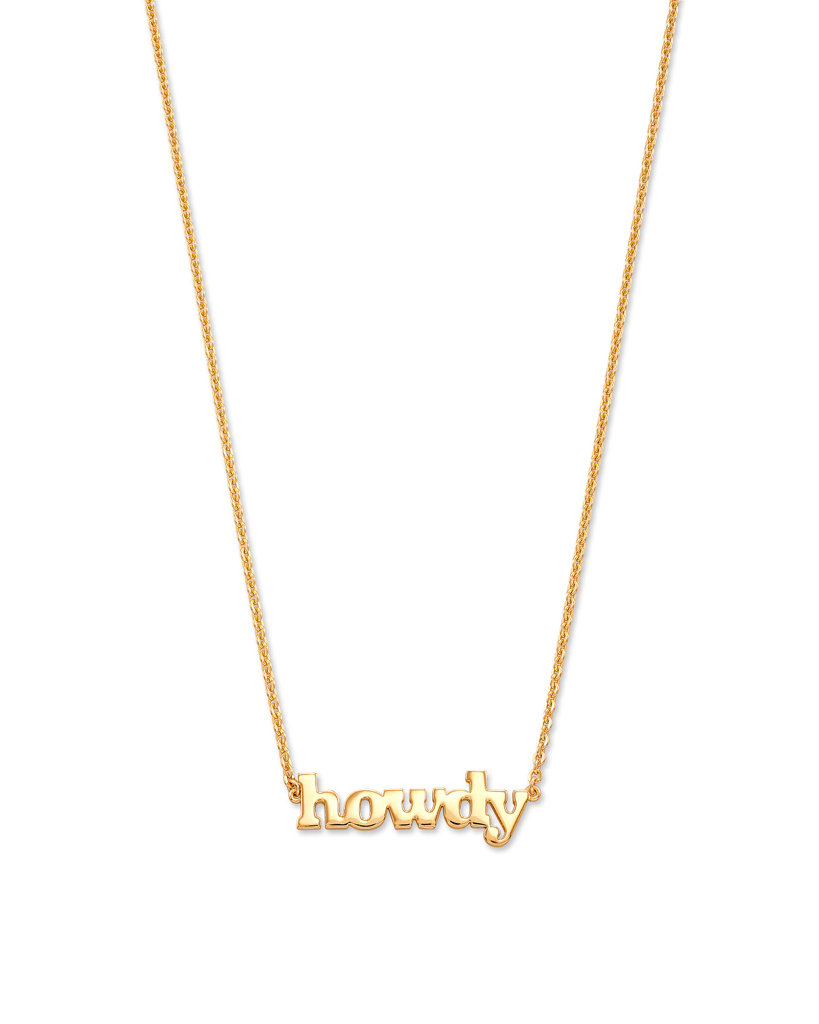Kendra Scott Cailin Gold Pendant Necklace in Golden Yellow Crystal –  Specialty Design Company
