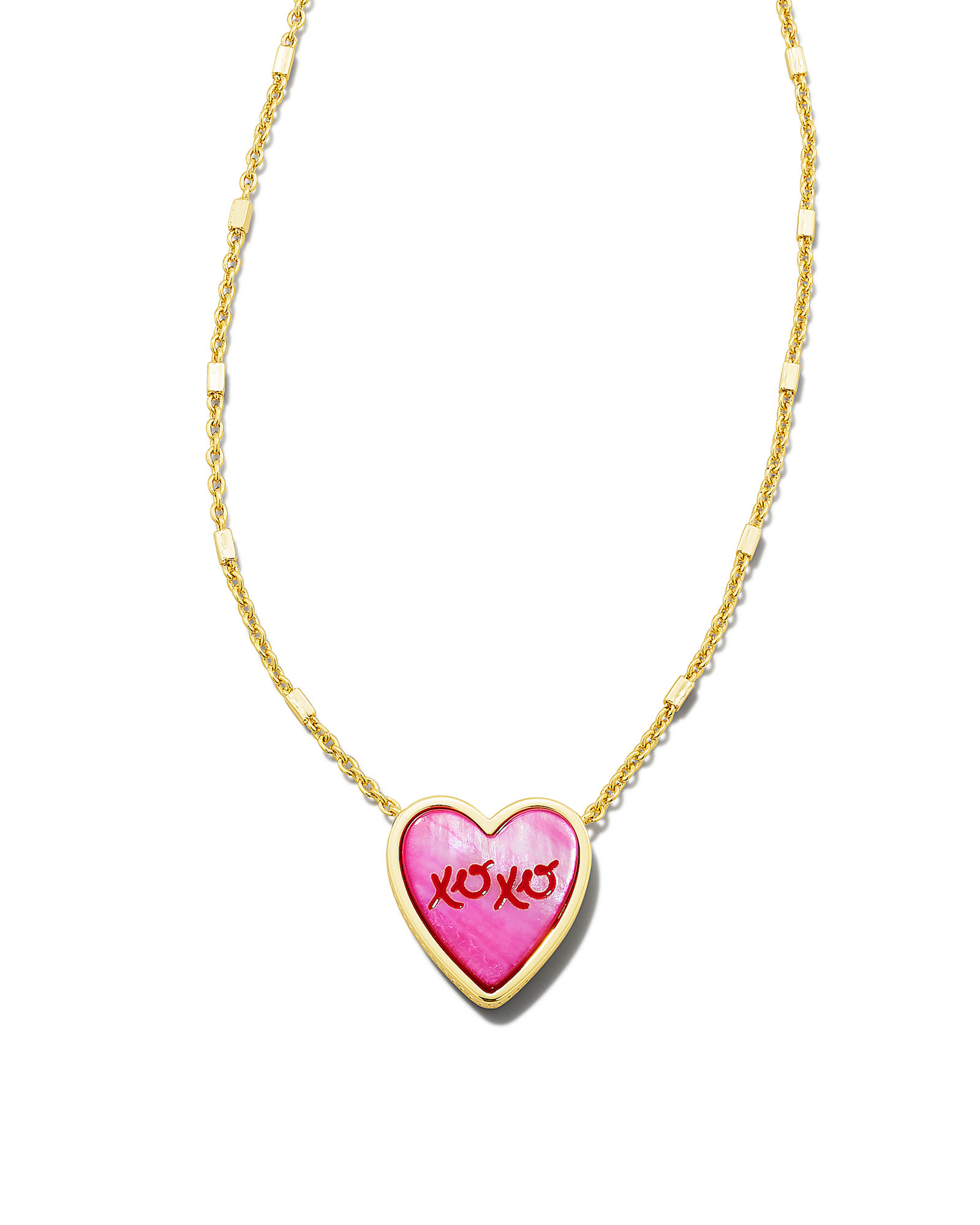 NWOT KENDRA SCOTT Elisa Azalea Illusion Pink Necklace Silver Tone $49.99 -  PicClick