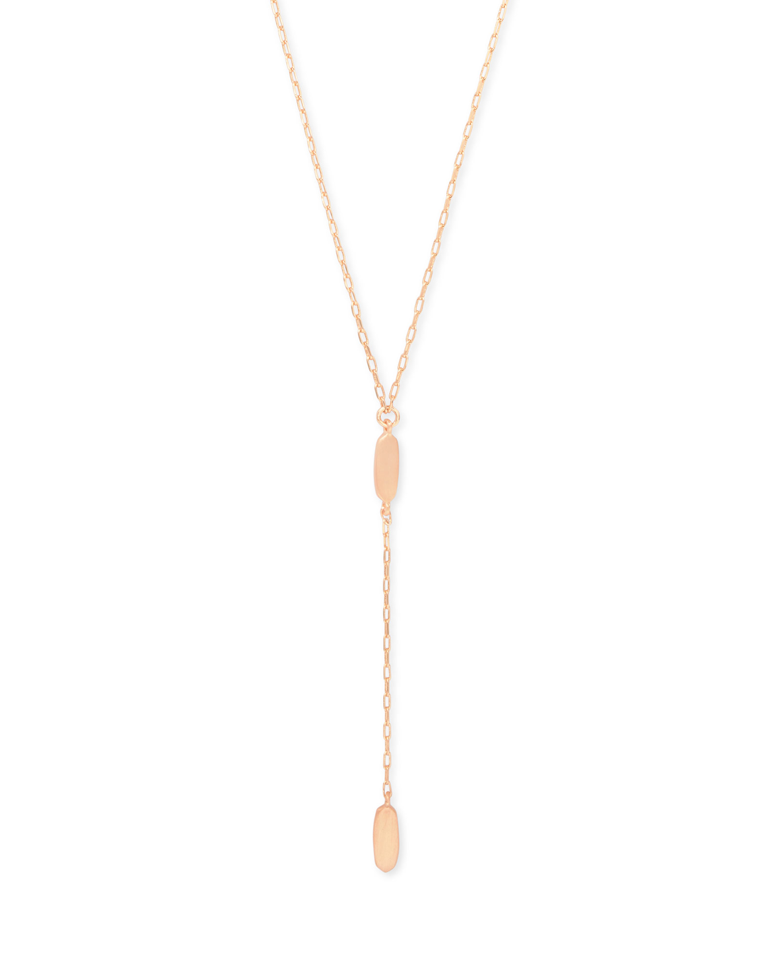 Fern Y Necklace in Rose Gold | Kendra Scott