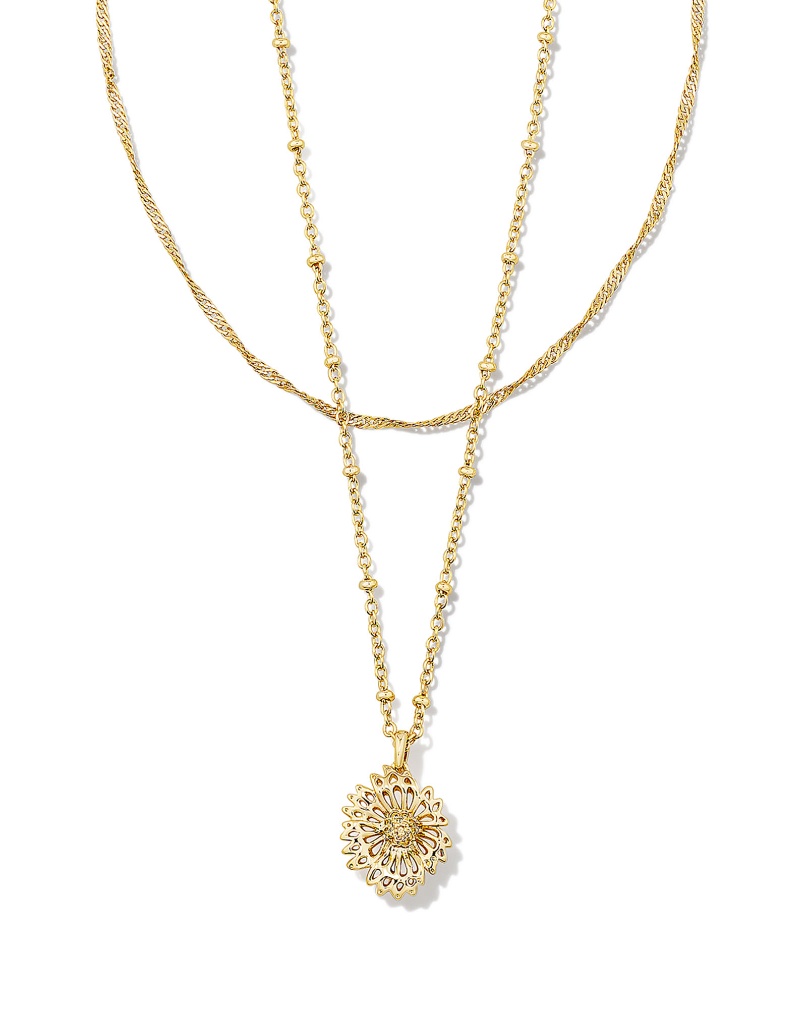 Brielle Multi Strand Necklace in Gold Kendra Scott