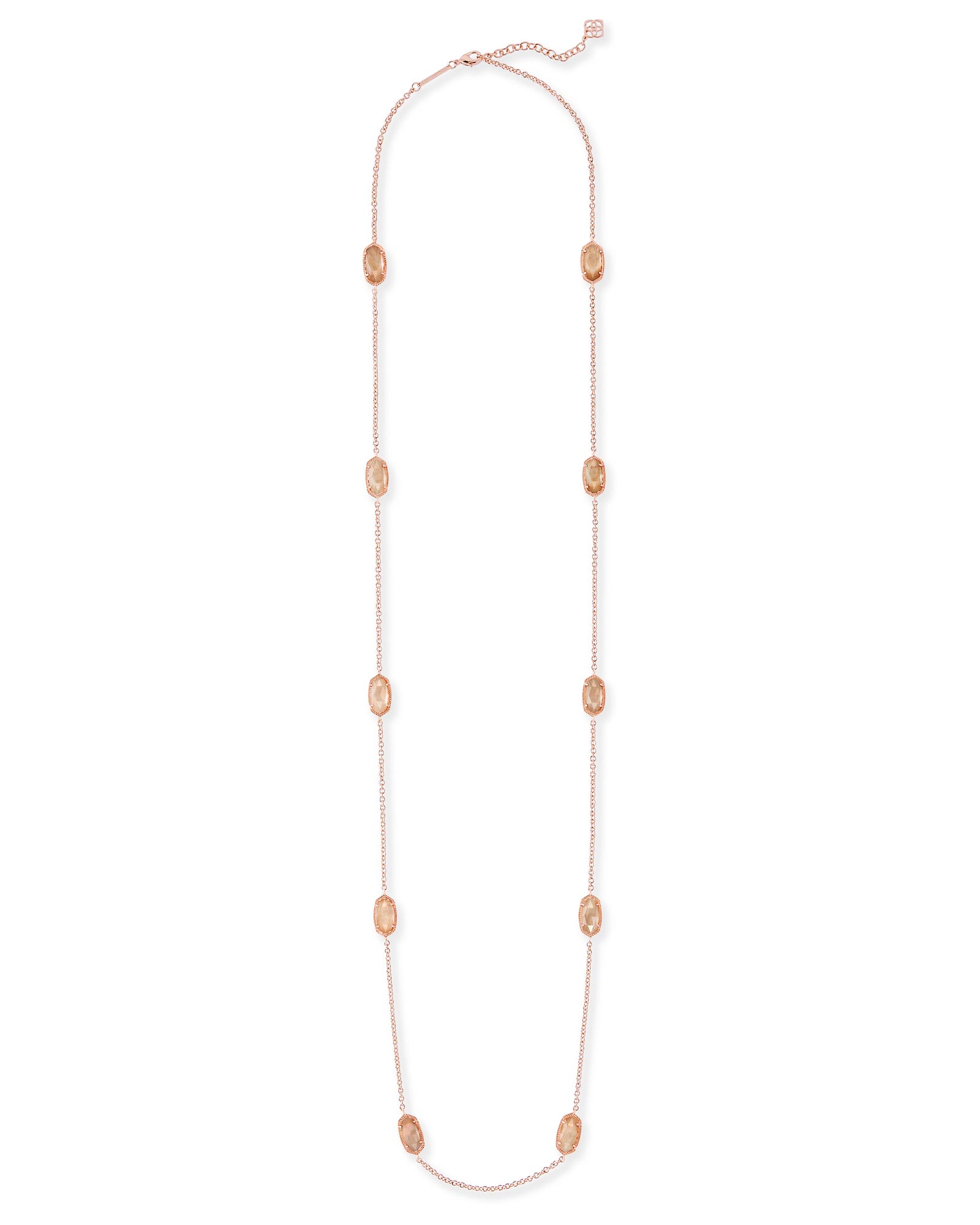 Kellie Long Necklace in Rose Gold | Kendra Scott Jewelry