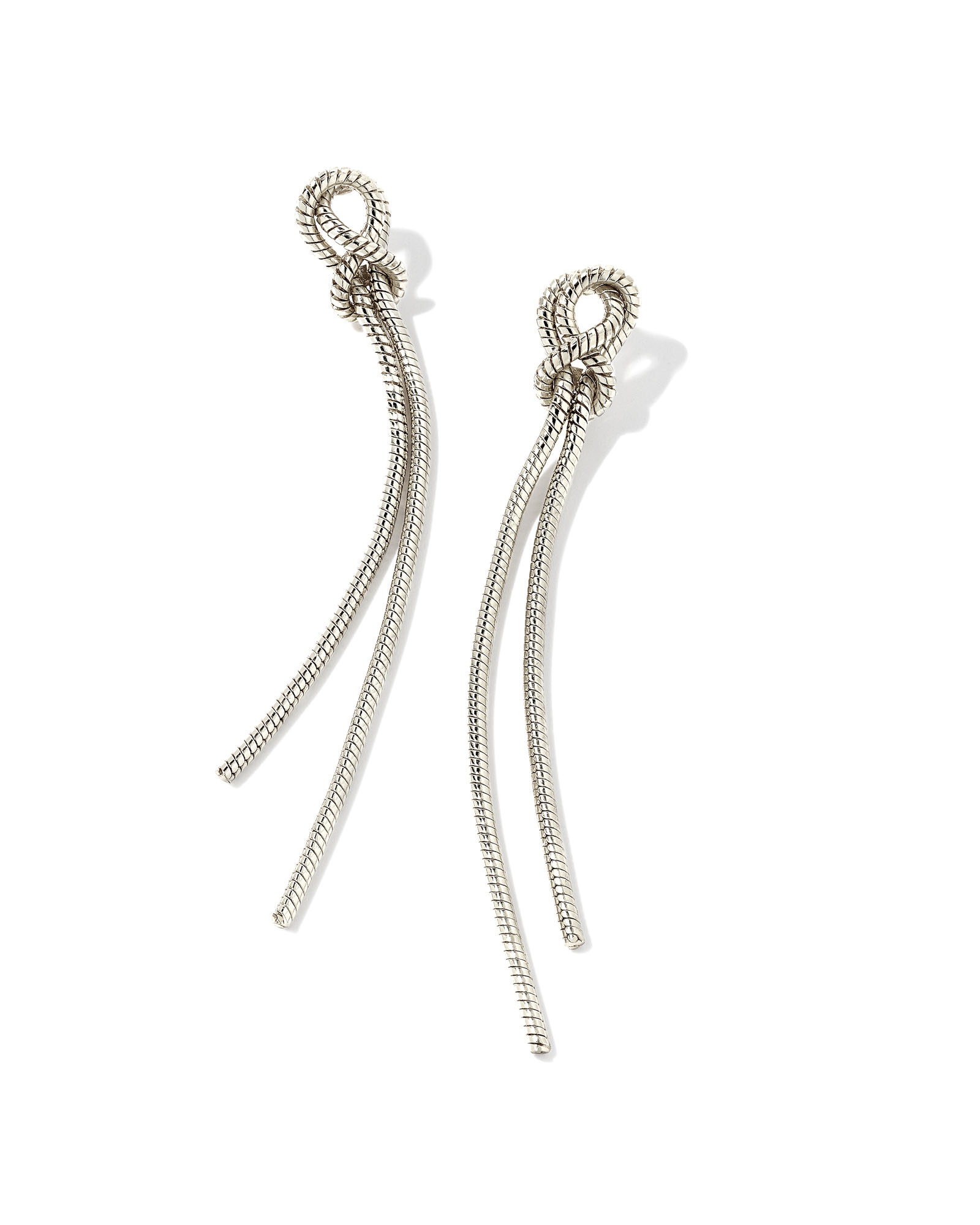 Annie Linear Earrings in Silver | Kendra Scott