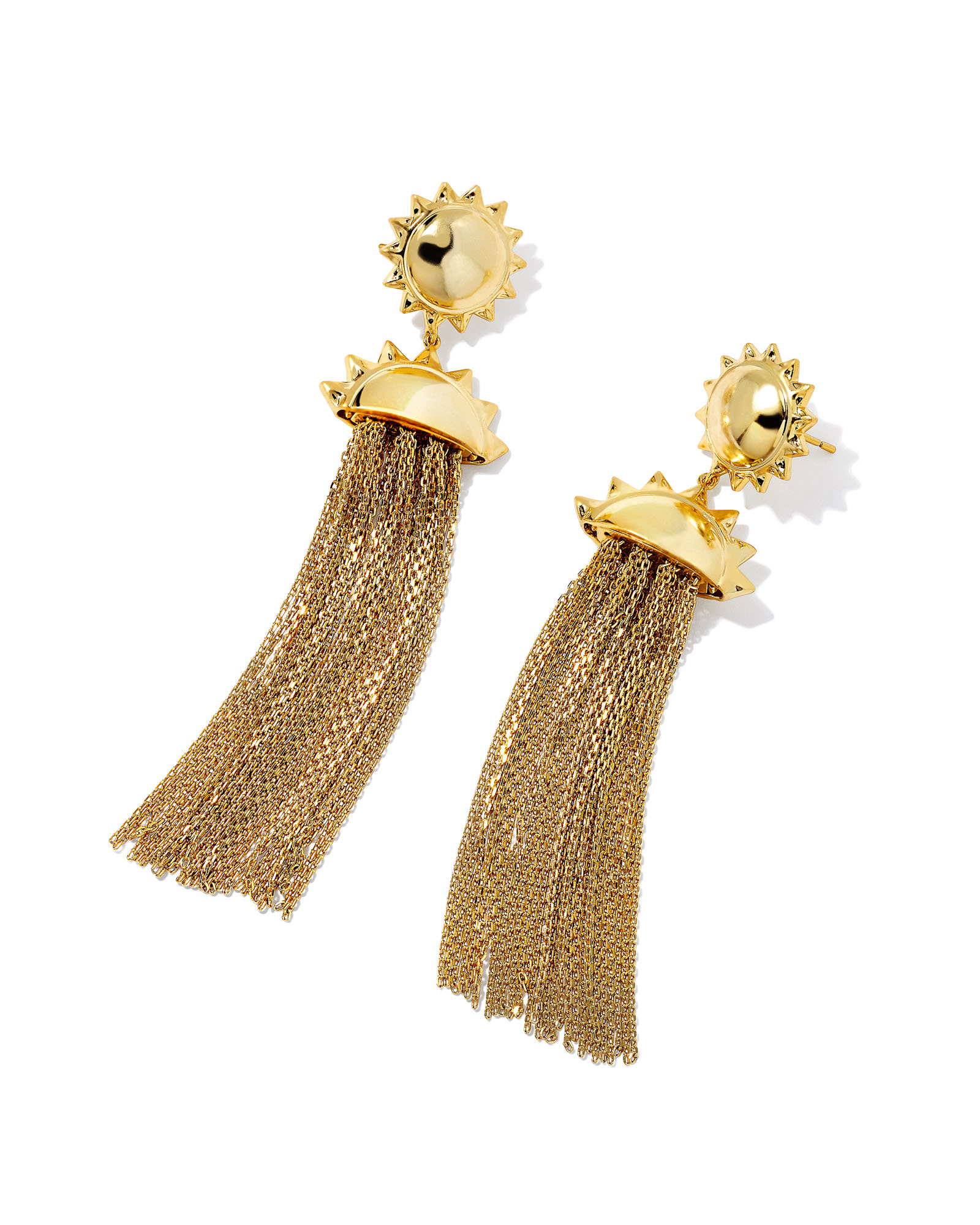 14K Gold Puff Statement Earrings – Baby Gold