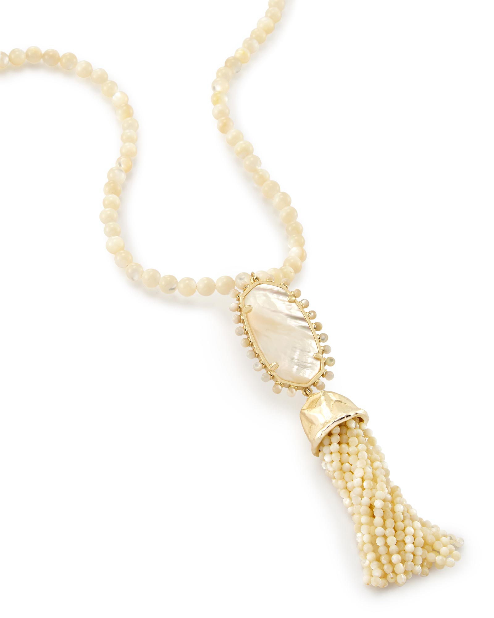 Tatiana Ivory Long Tassel Pendant Necklace | Kendra Scott