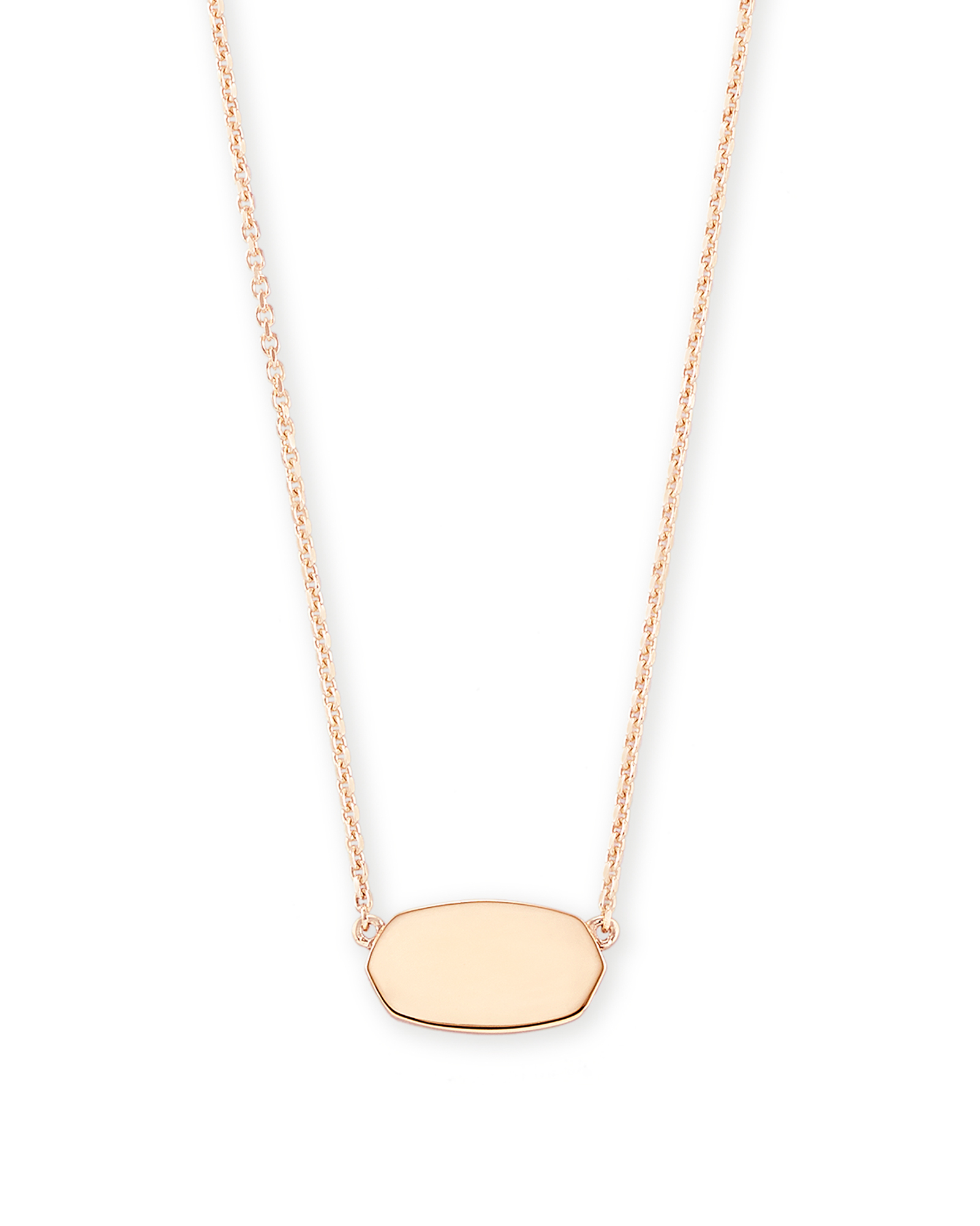 Elisa Pendant Necklace in 18k Rose Gold Vermeil | Kendra Scott