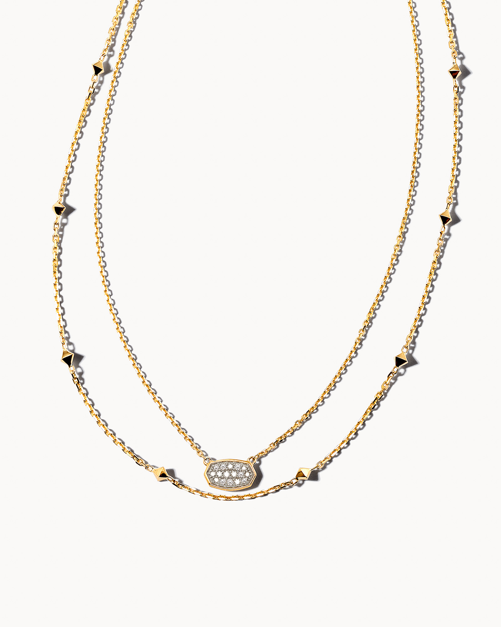 Marisa 14k Yellow Gold Multi Strand 