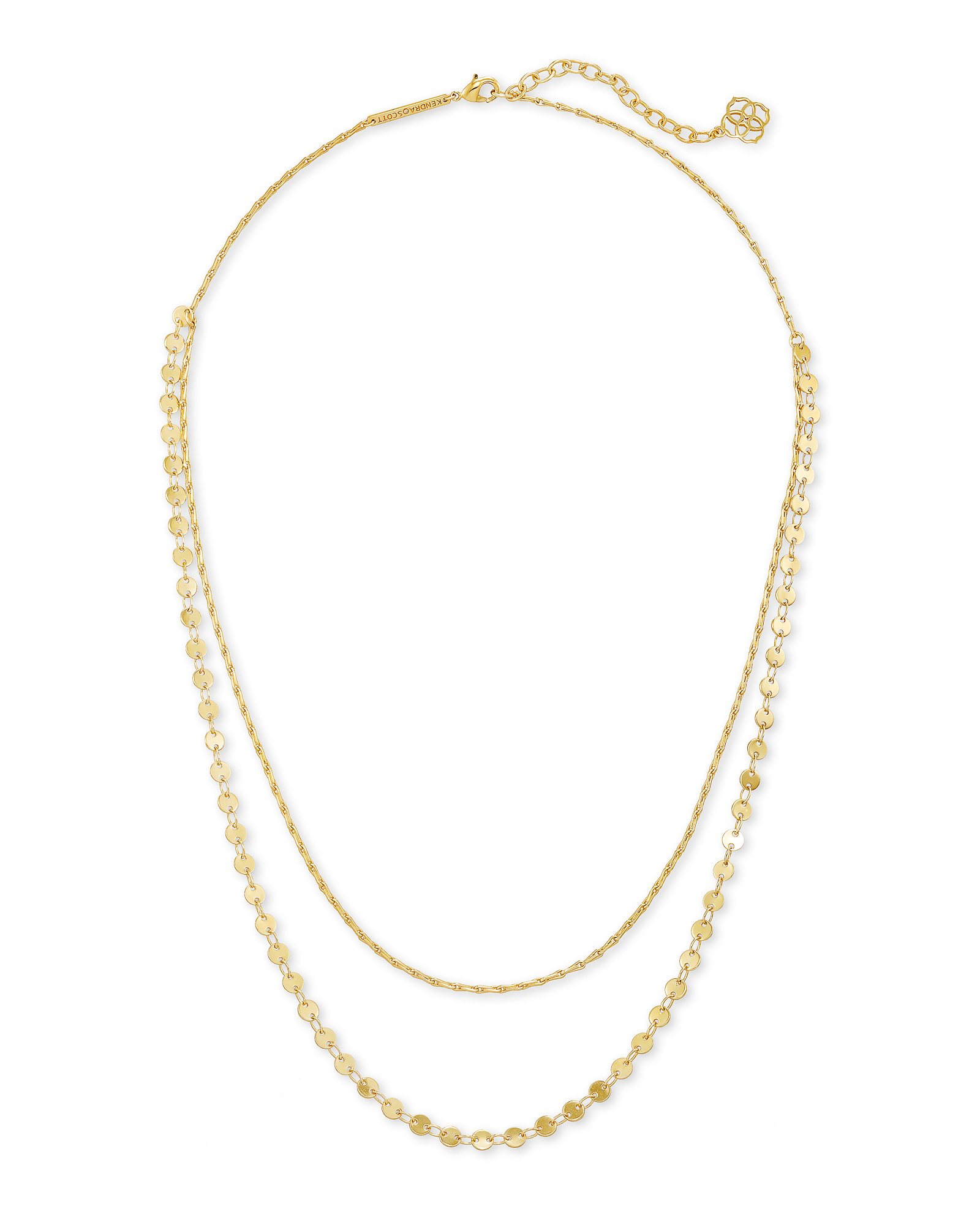 Sydney Multi strand Necklace in Gold 
