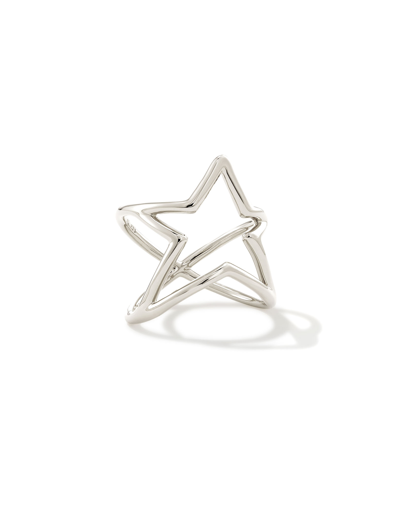 Open Star Statement Ring in Sterling Silver | Kendra Scott