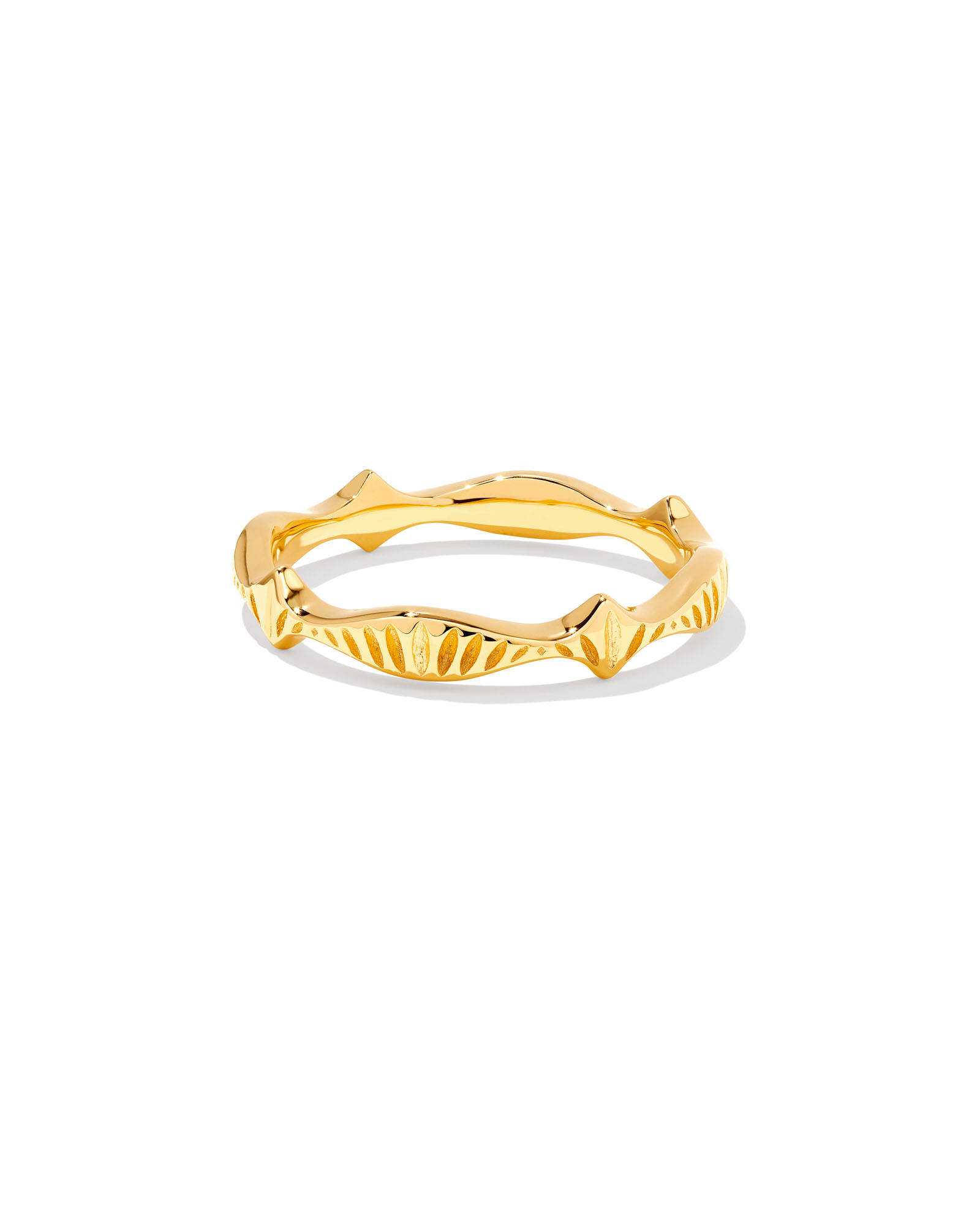 Sophee Band Ring in 18k Gold Vermeil | Kendra Scott