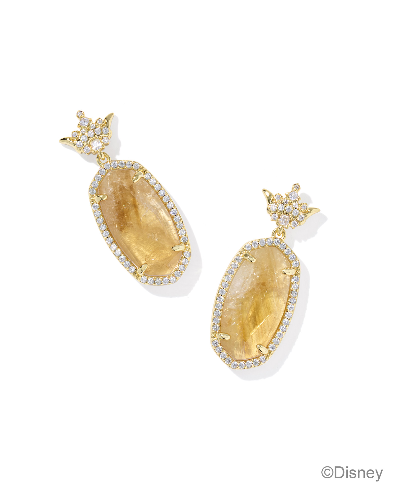 Disney | Kendra Scott Dana Princess Gold Drop Earrings | Kendra Scott